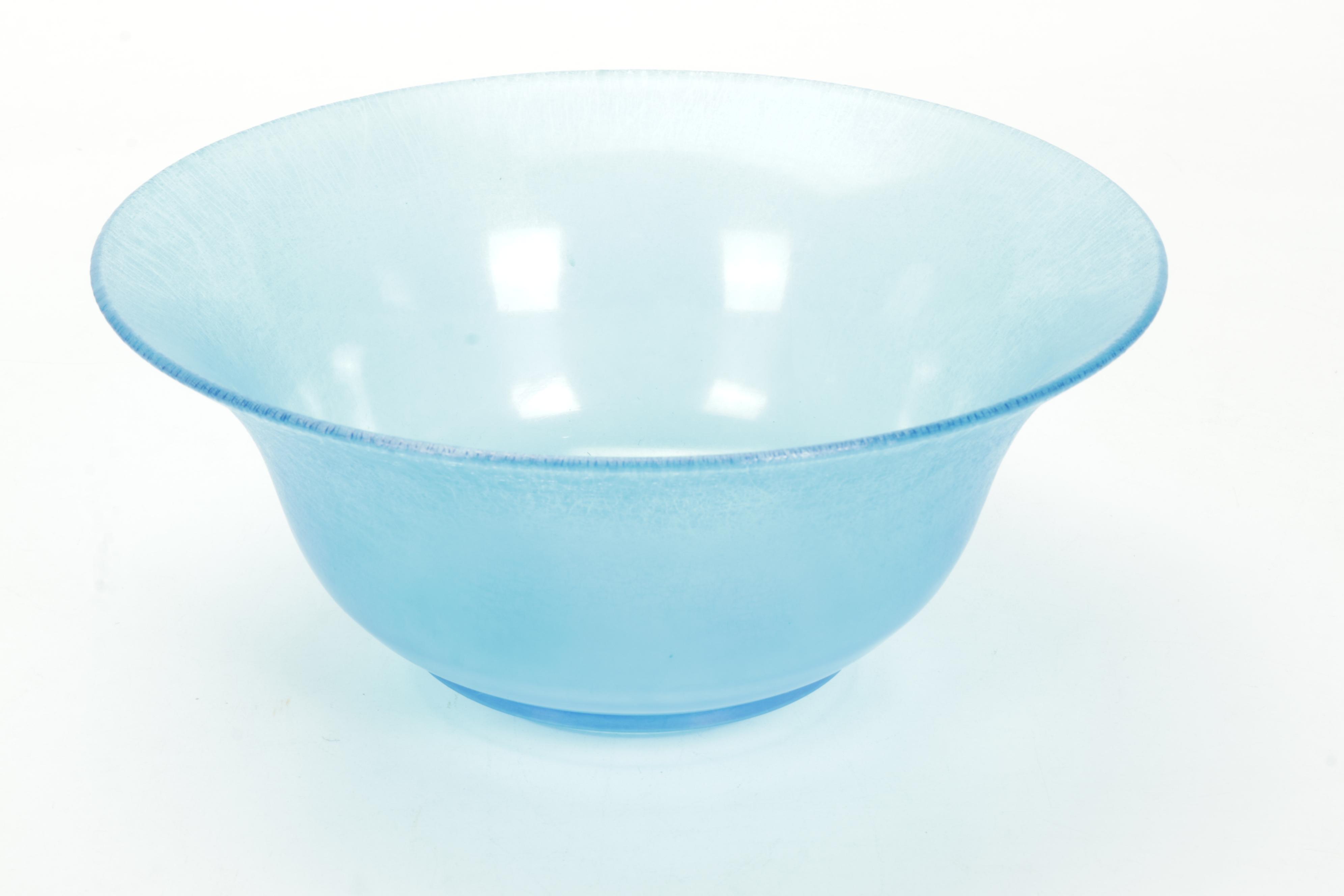 Villeroy & Boch Candlestick, Blue Glass Stretch Glass Bowl, and More