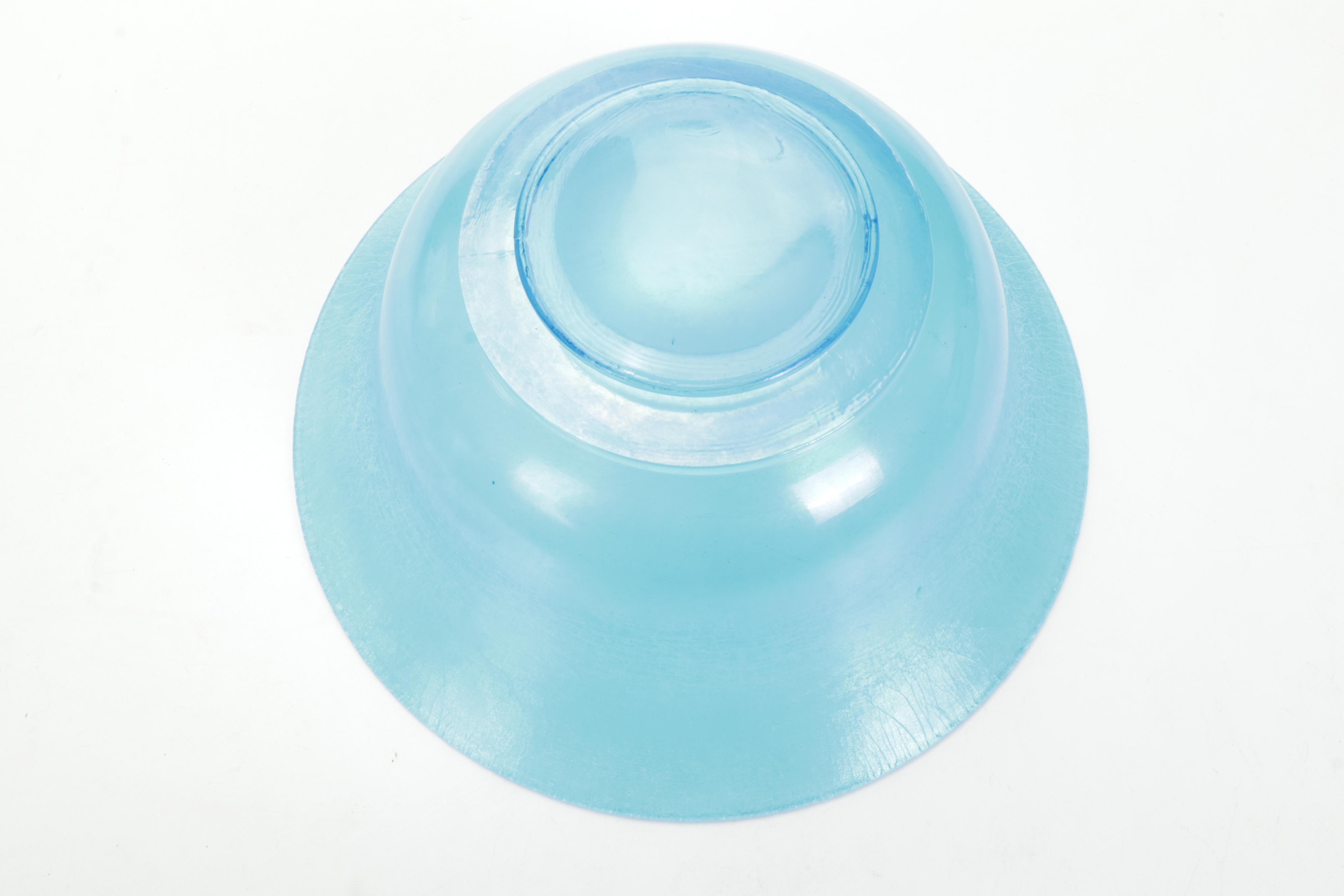 Villeroy & Boch Candlestick, Blue Glass Stretch Glass Bowl, and More