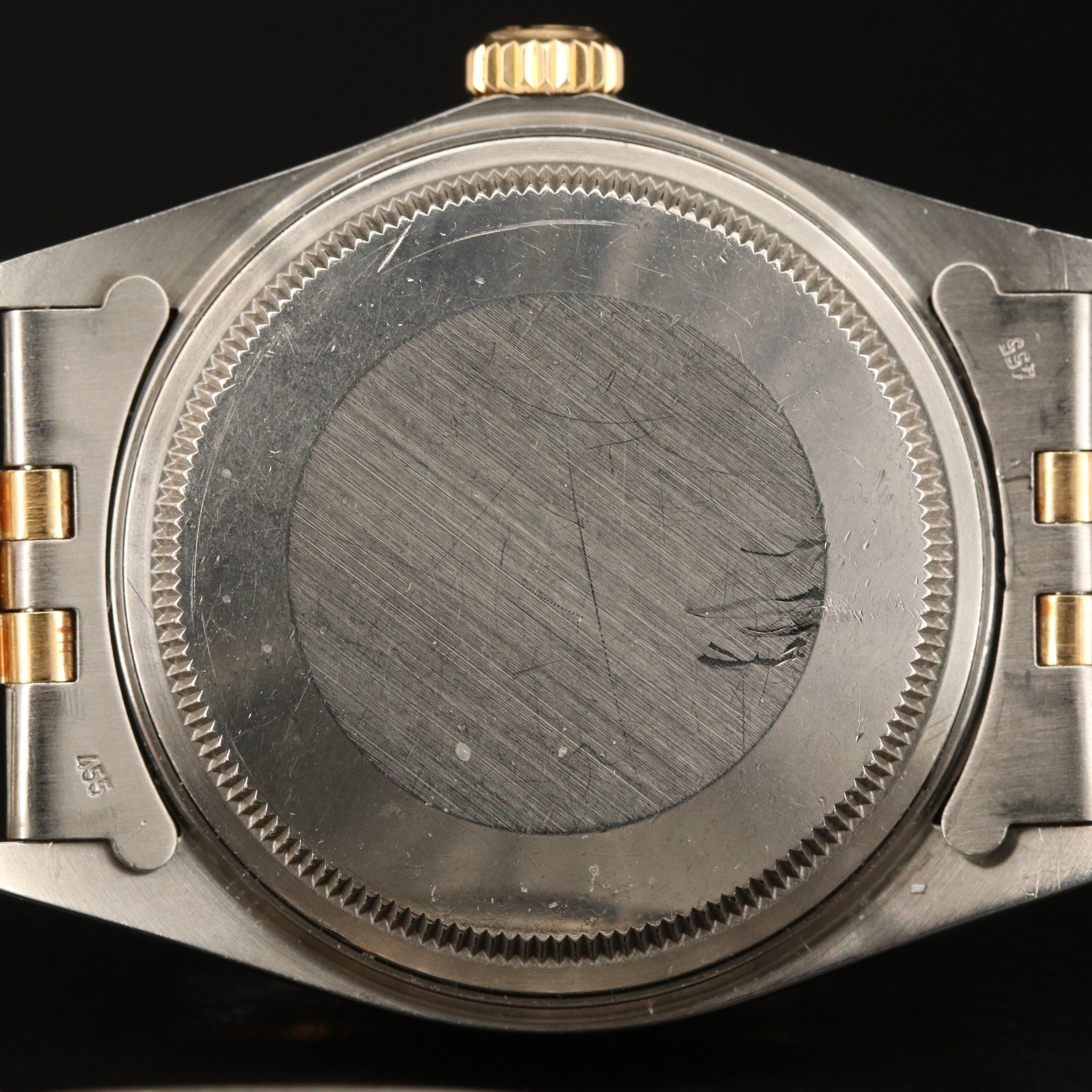 1987 Rolex Oyster Perpetual Datejust Jubilee Diamond Dial Watch
