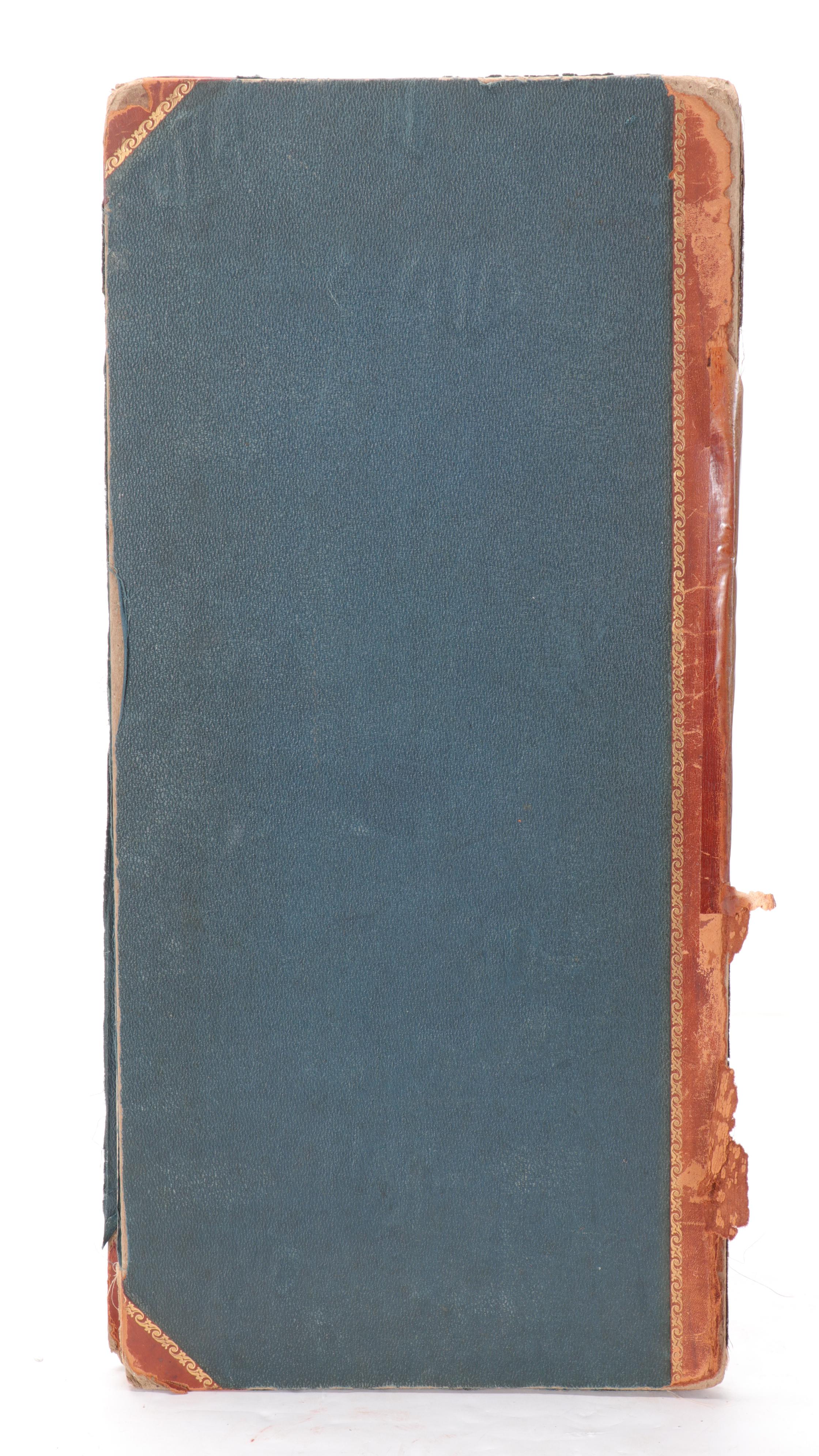 "Adams Synchronological Chart or Map of History" Timeline Folio, circa 1881