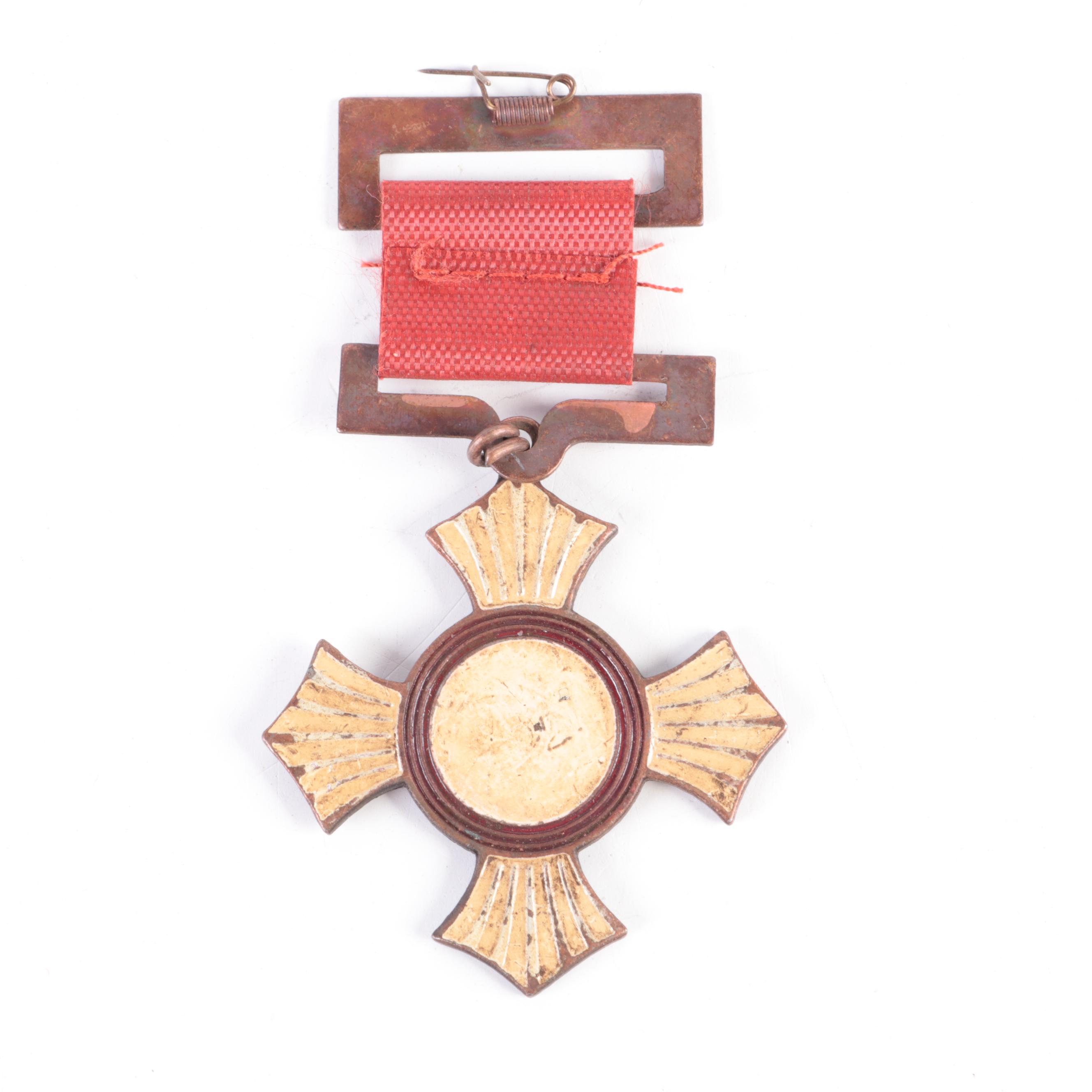 Chinese Military Medals Including Central Military Academy and More