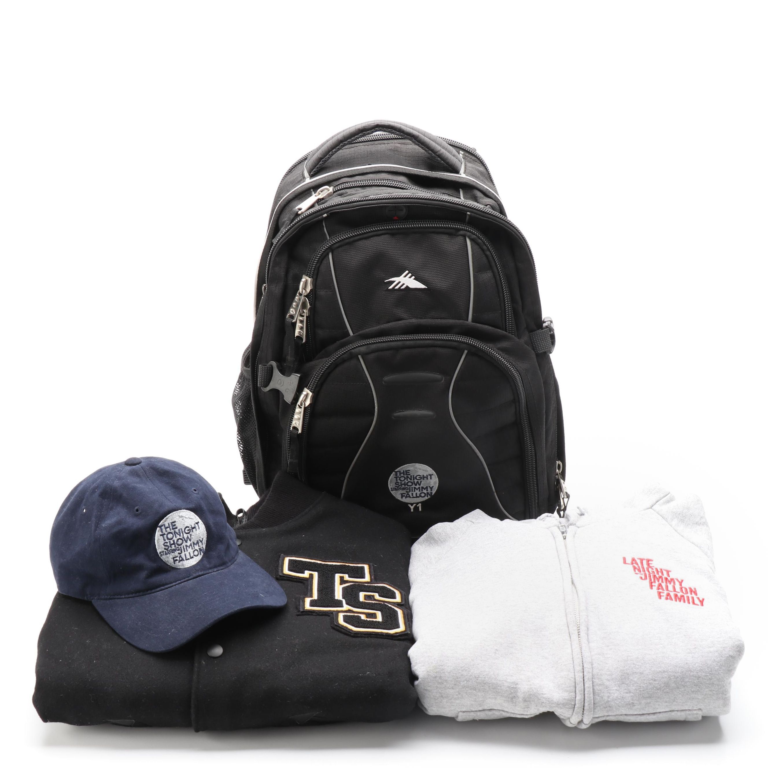 Tonight Show with Jimmy Fallon Varsity Jacket and Cast and Crew Gear