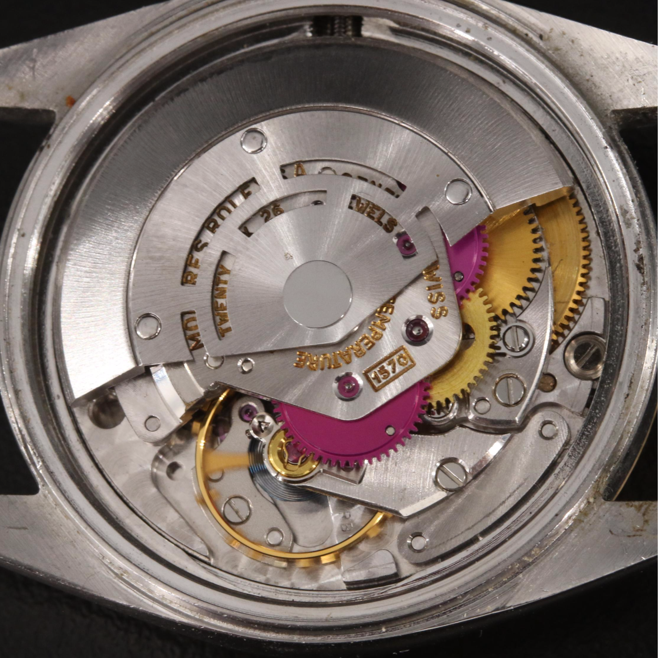 1968 Rolex Oyster Perpetual Datejust Pie Pan Dial Watch