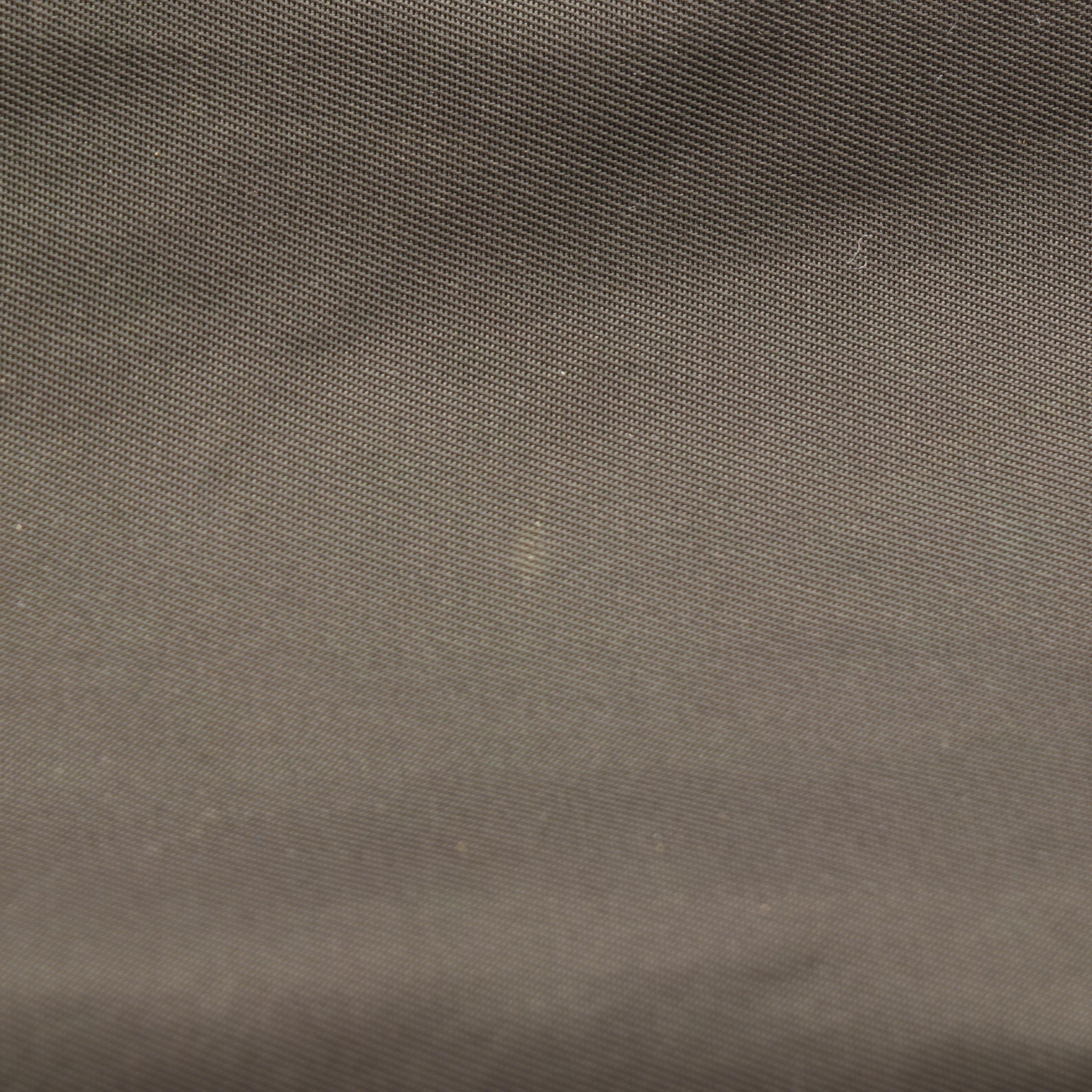 Prada Shoulder Tote in Dark Olive Green Nylon with Black Leather Trim