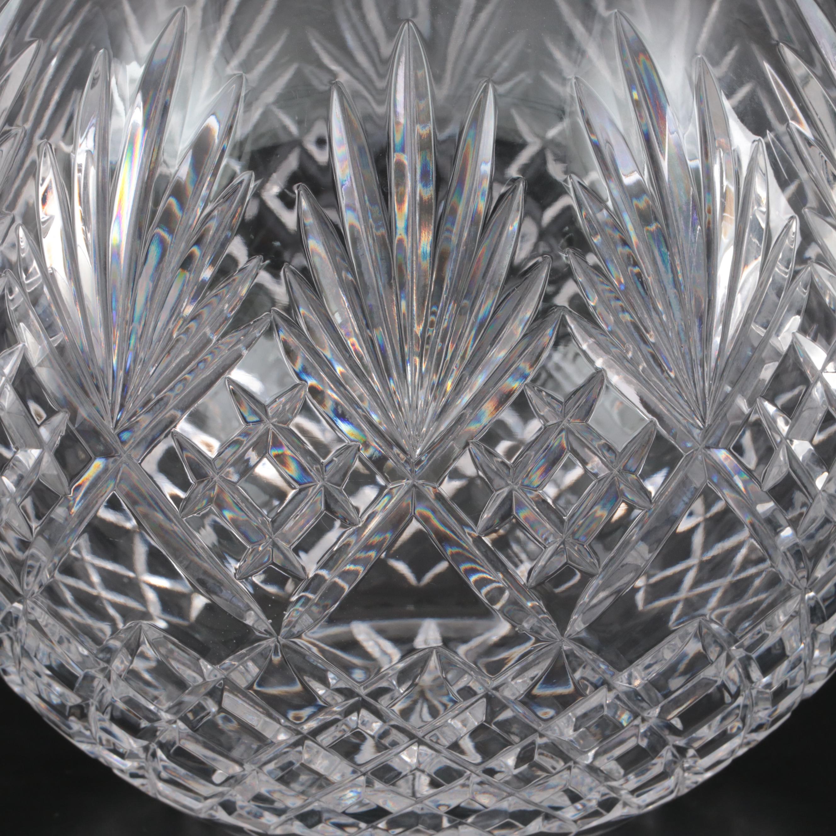 Crystal Clear Industries "Essex" and Other Crystal Rose Bowls