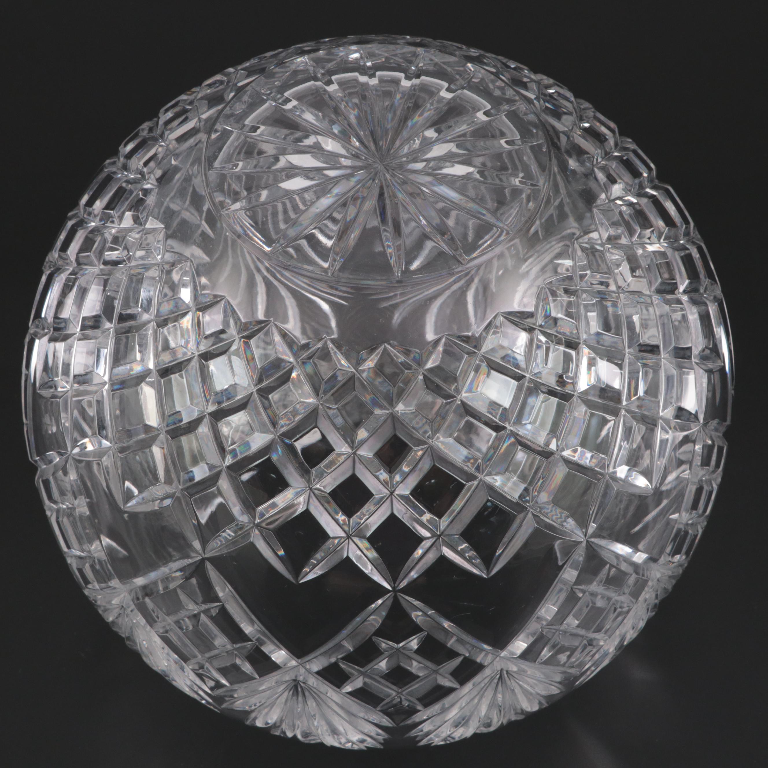 Crystal Clear Industries "Essex" and Other Crystal Rose Bowls