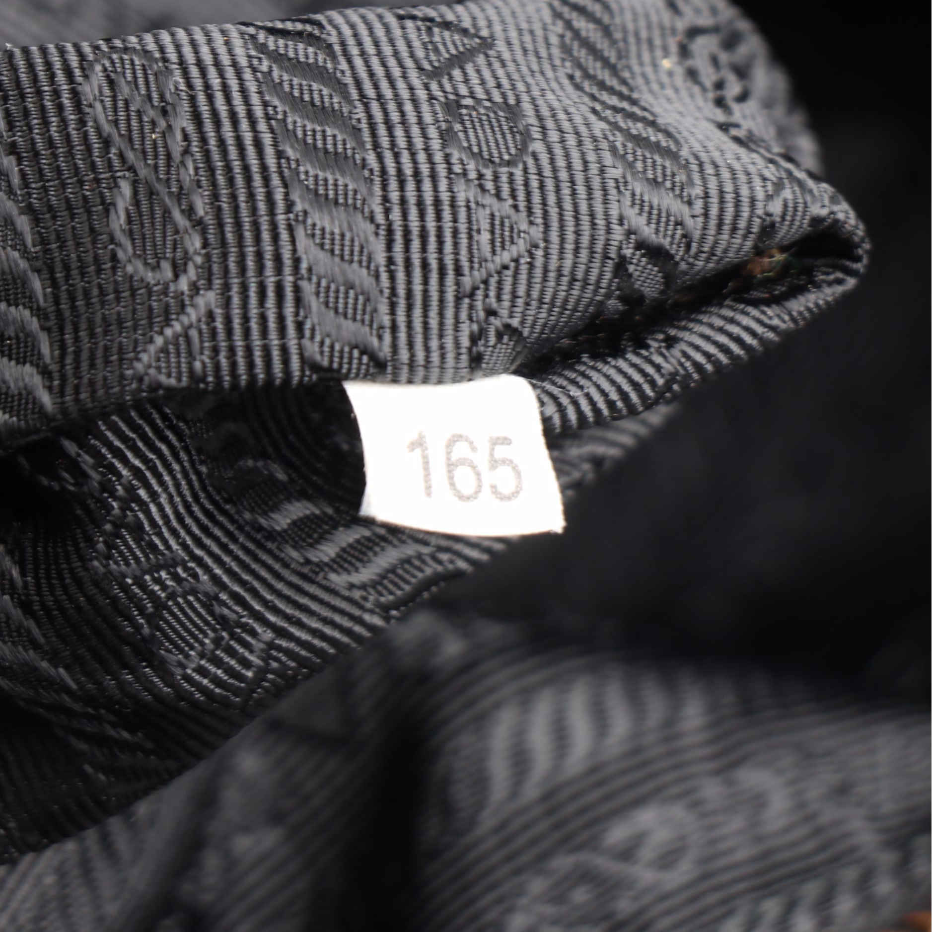 Prada Two-Way Bag in Black Tessuto Gaufre Nylon with Nappa Leather Trim