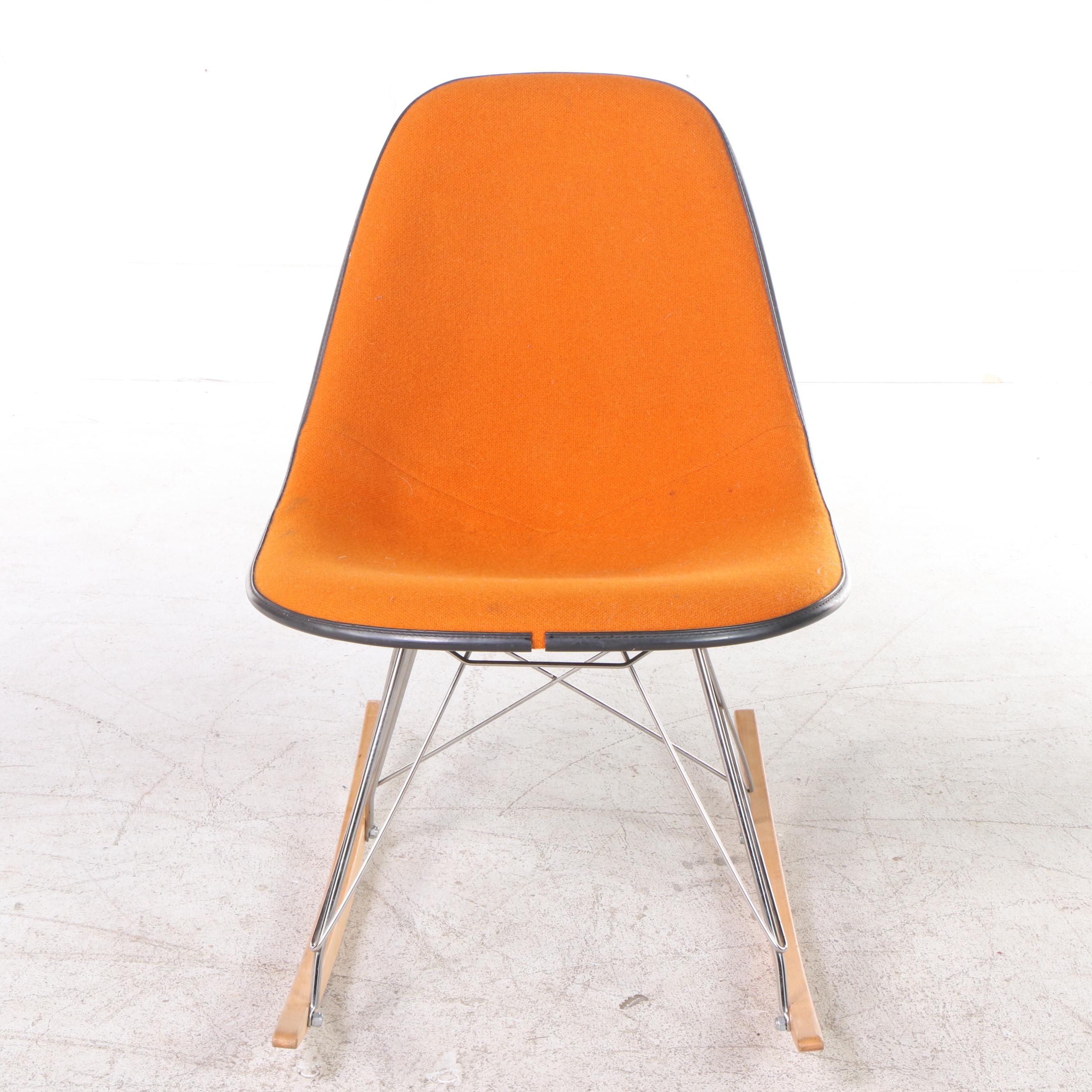 Charles and Ray Eames for Herman Miller Fiberglass Shell Chair on RSR Style Base
