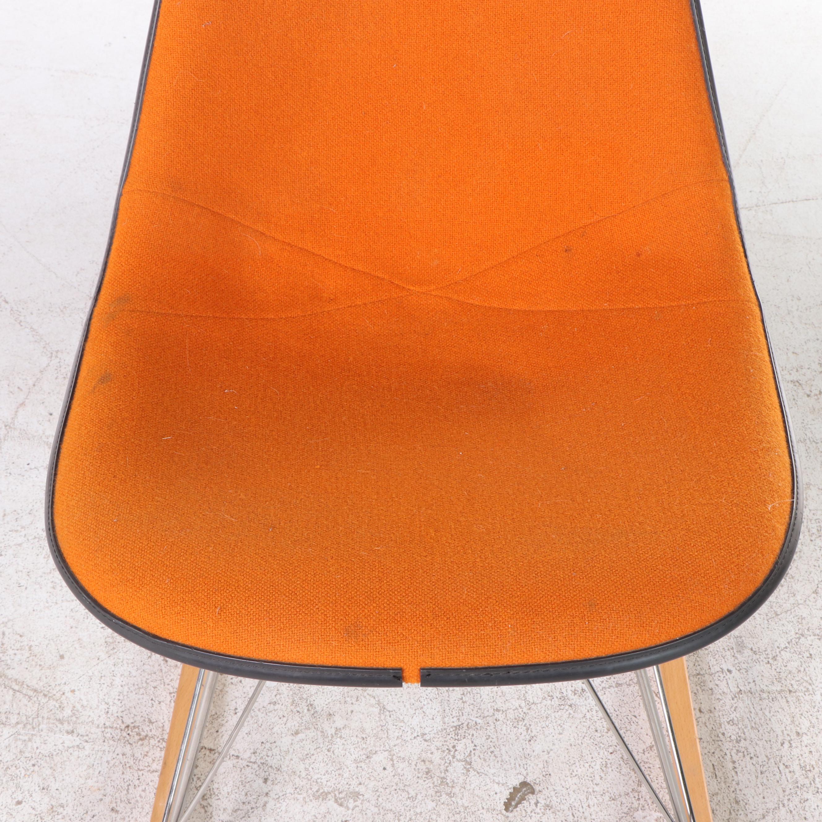 Charles and Ray Eames for Herman Miller Fiberglass Shell Chair on RSR Style Base