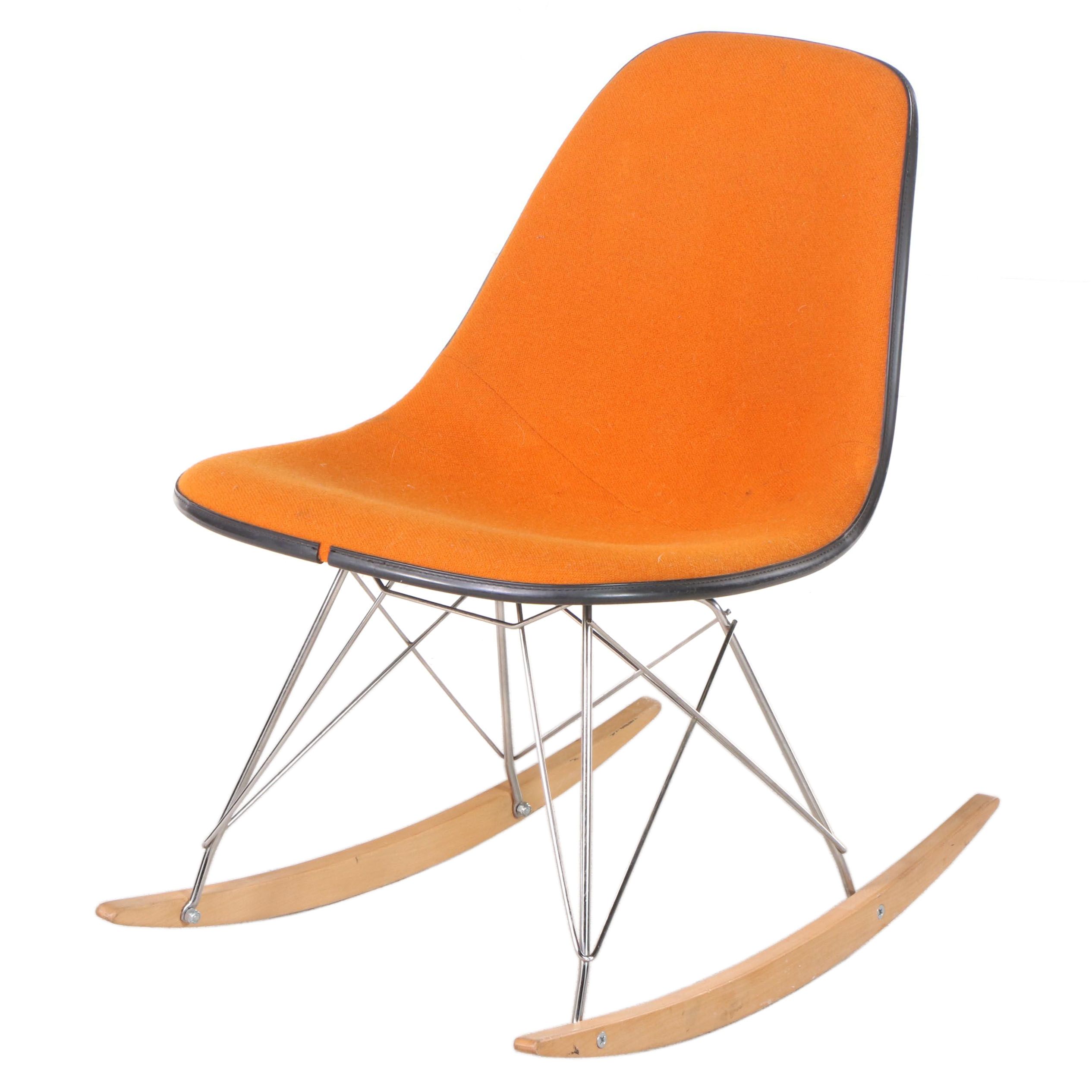 Charles and Ray Eames for Herman Miller Fiberglass Shell Chair on RSR Style Base