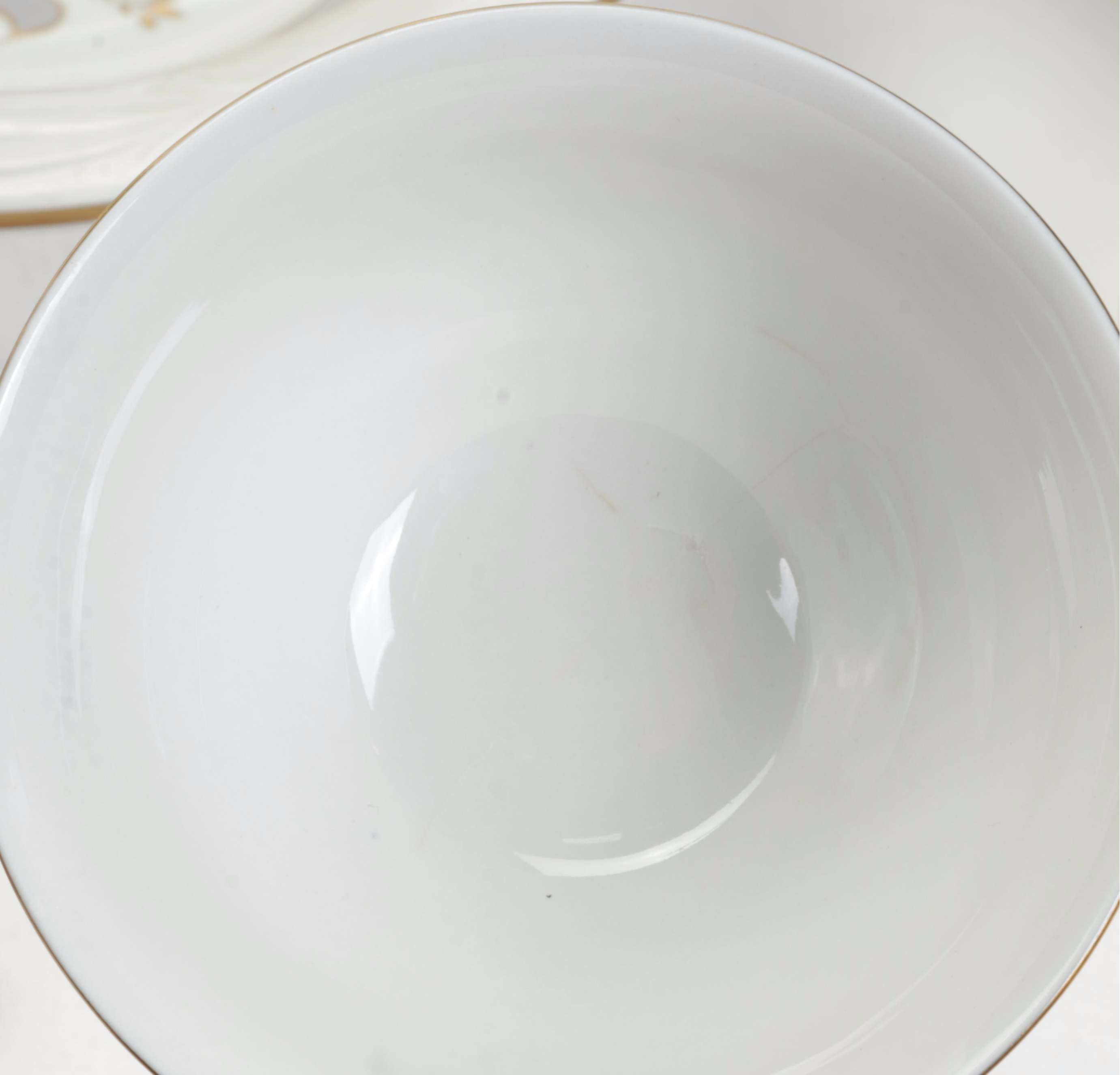 Royal Jackson "Brocade" Fine China Dinnerware, Mid- Late 20th Century