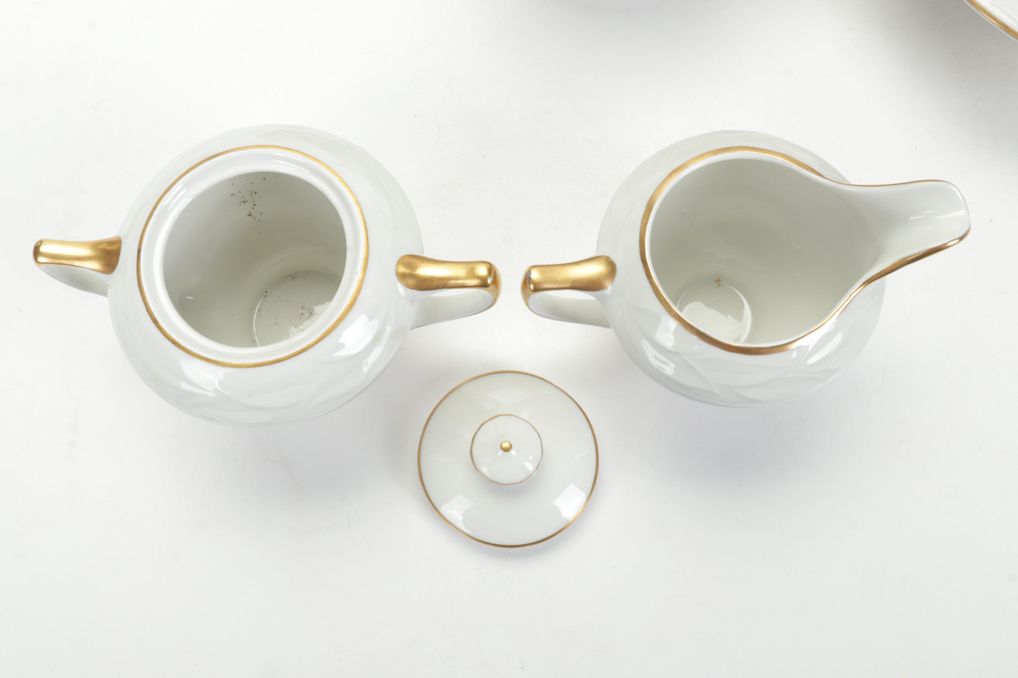 Royal Jackson "Brocade" Fine China Dinnerware, Mid- Late 20th Century