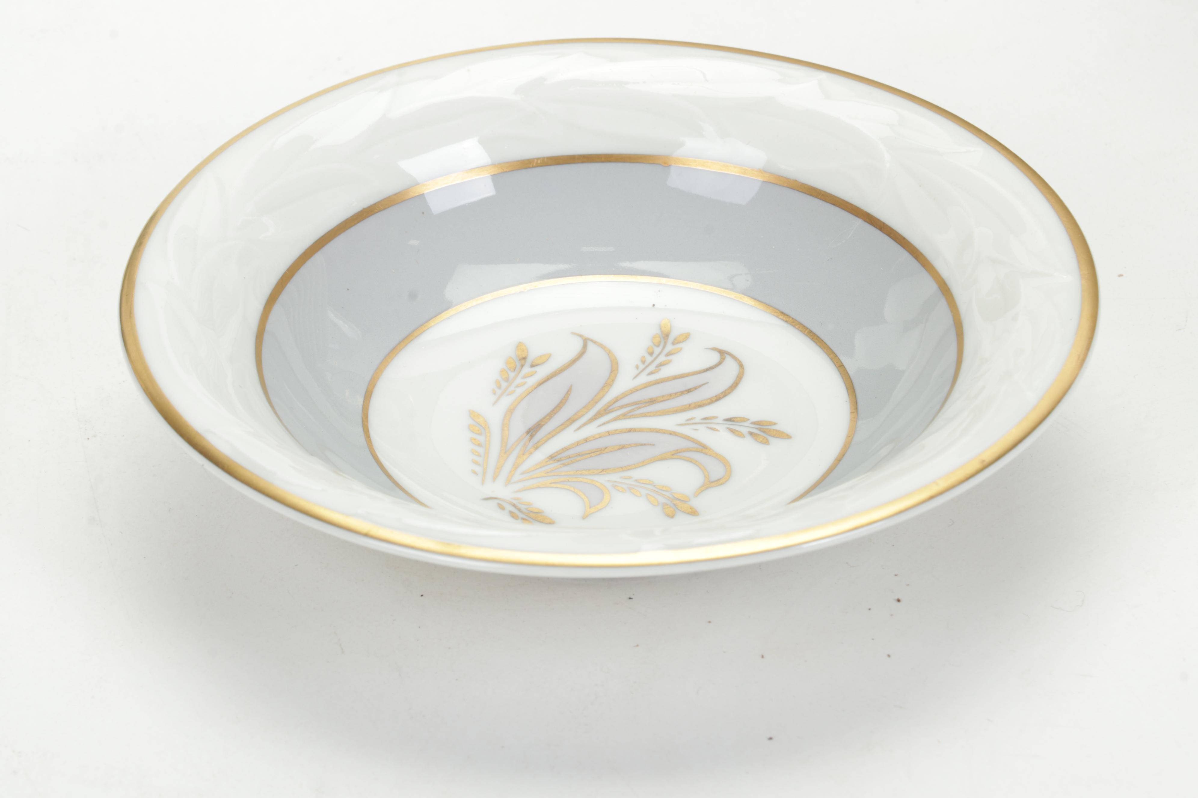 Royal Jackson "Brocade" Fine China Dinnerware, Mid- Late 20th Century