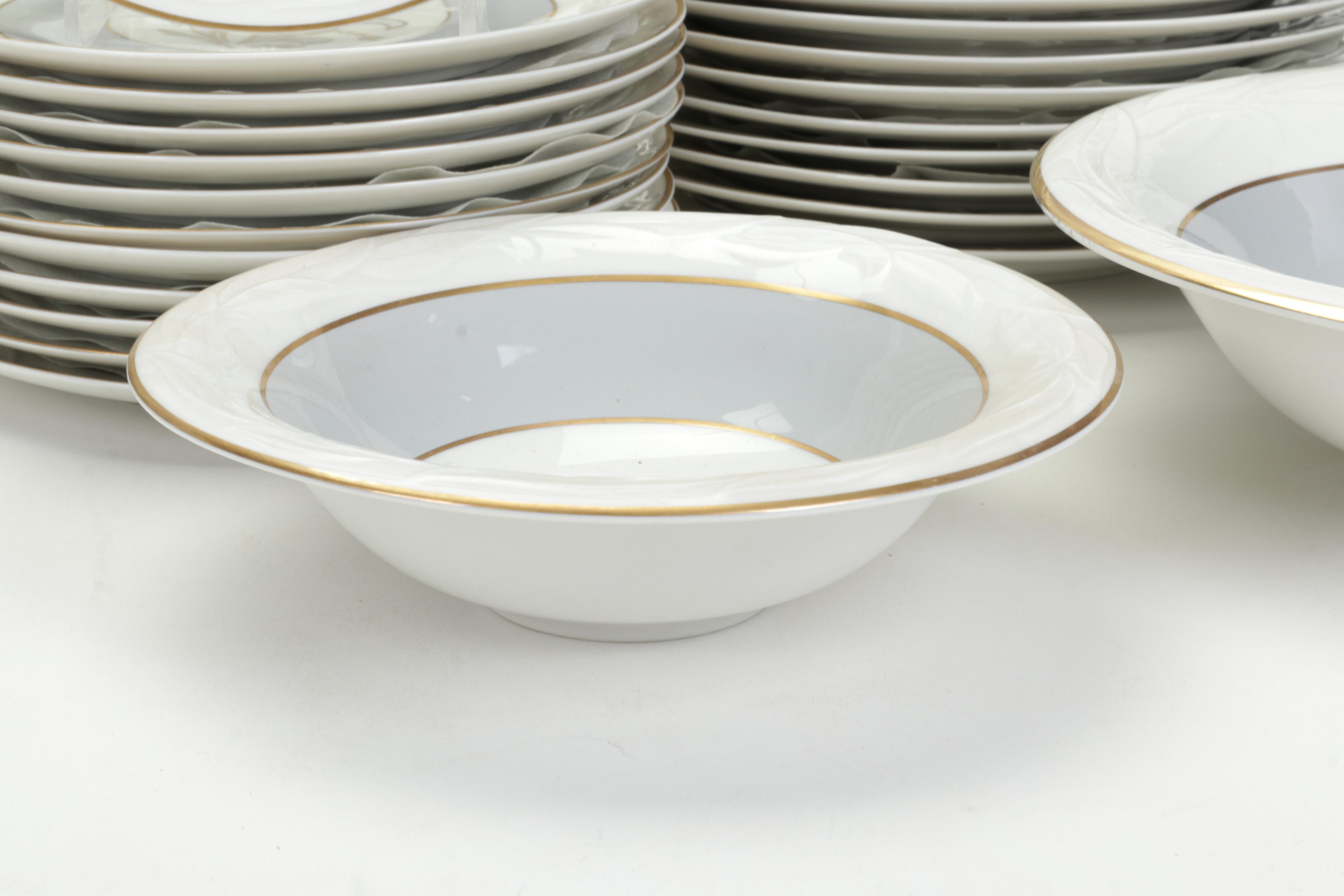 Royal Jackson "Brocade" Fine China Dinnerware, Mid- Late 20th Century