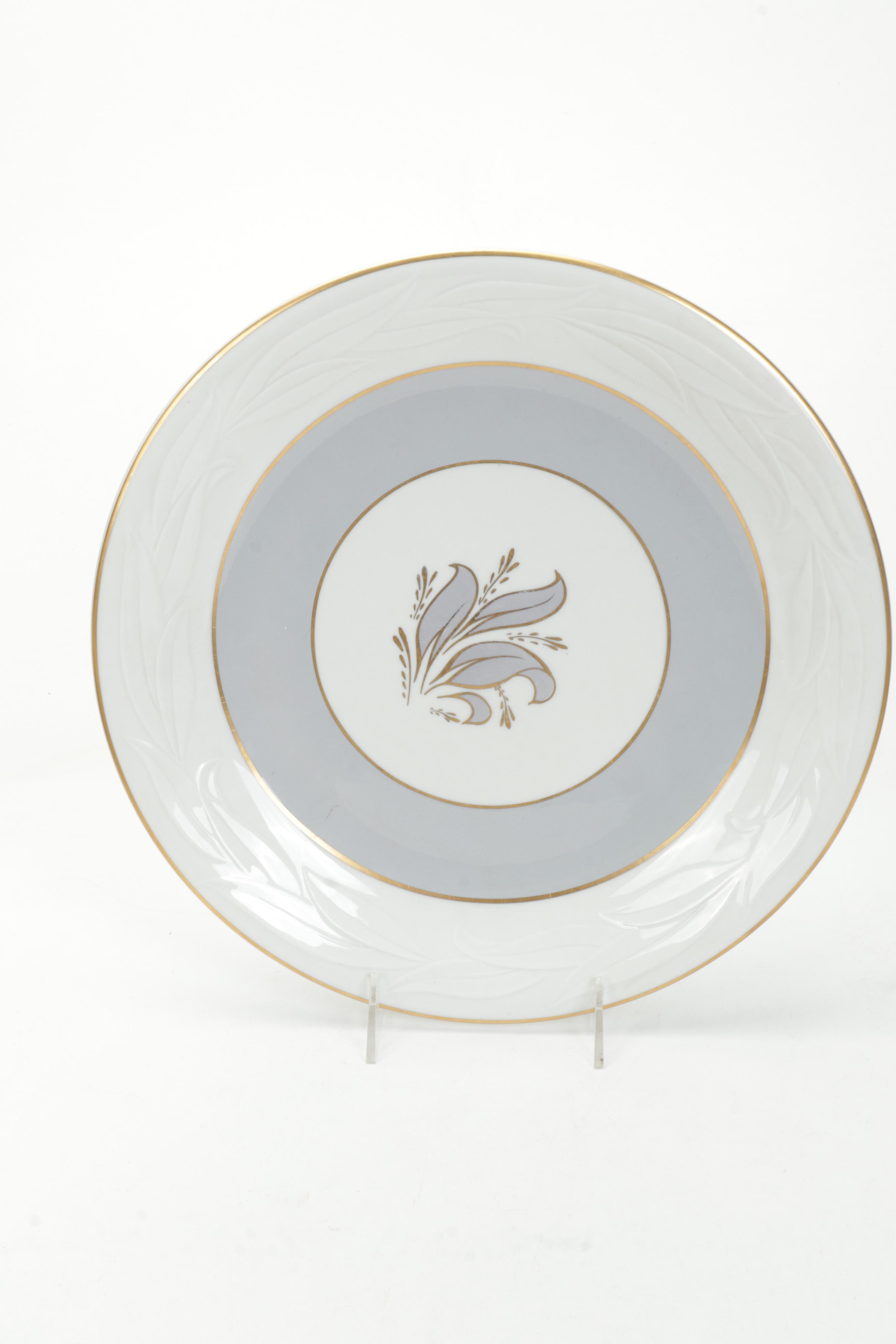 Royal Jackson "Brocade" Fine China Dinnerware, Mid- Late 20th Century