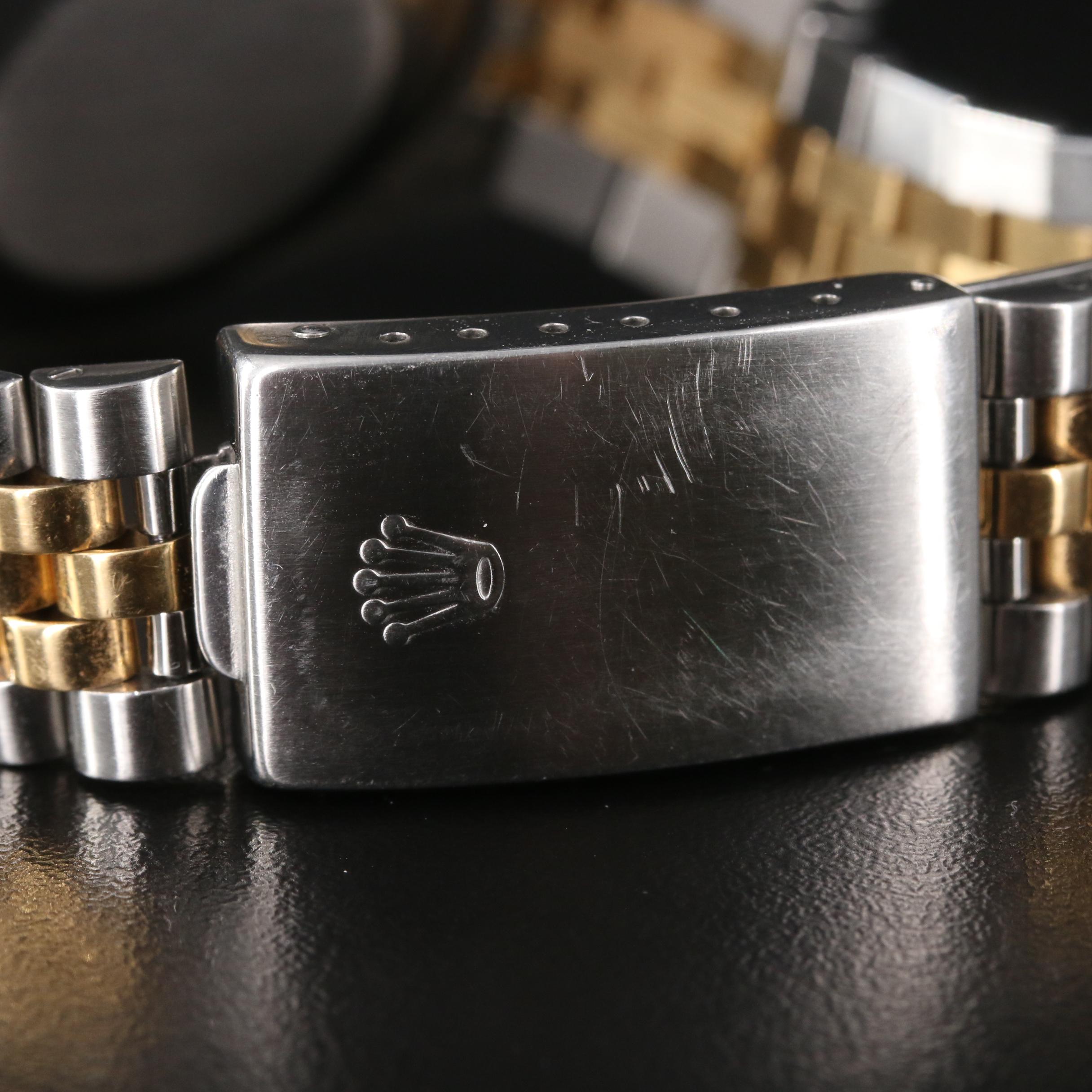 1988 Rolex Oyster Perpetual Date 18K and Stainless Steel Watch