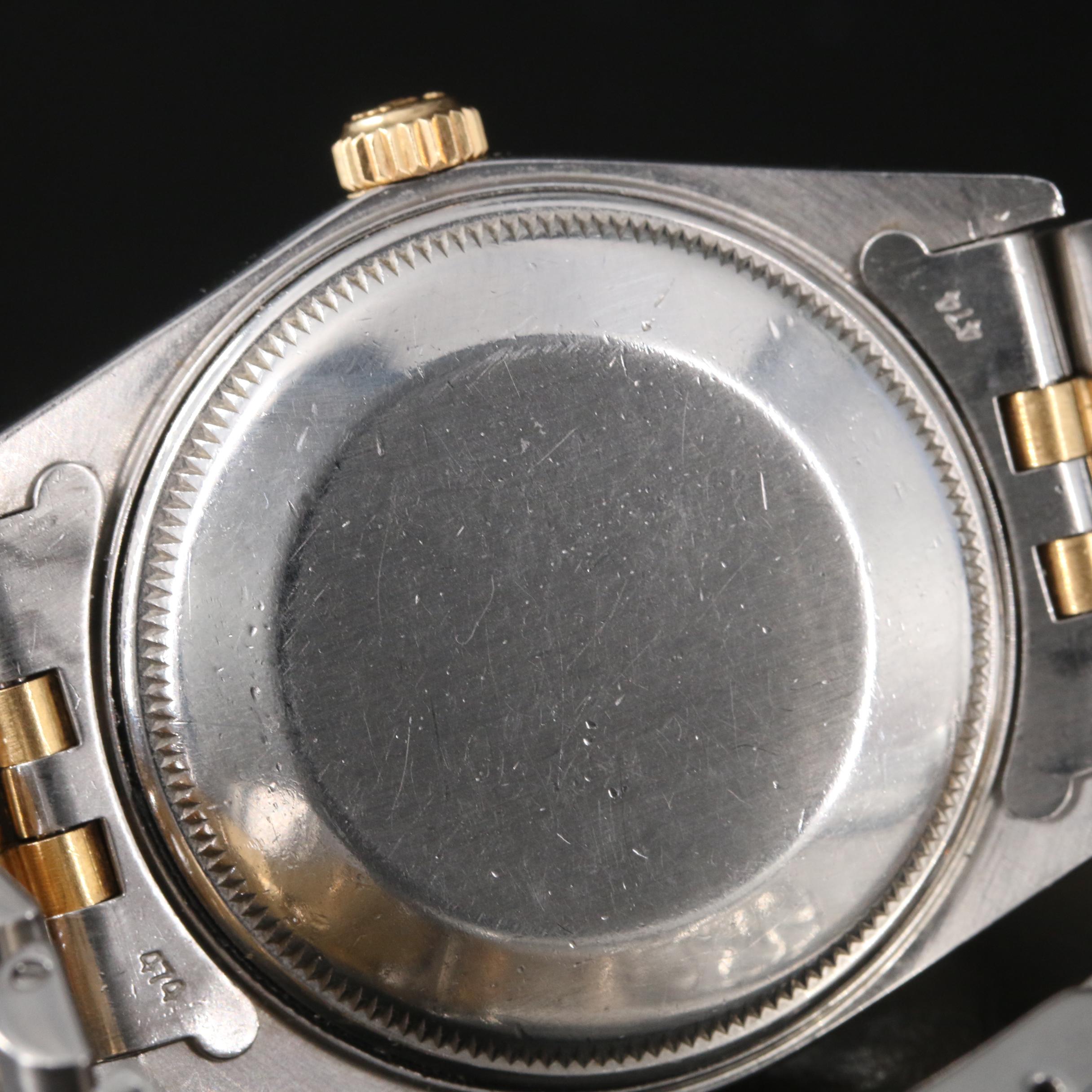 1988 Rolex Oyster Perpetual Date 18K and Stainless Steel Watch
