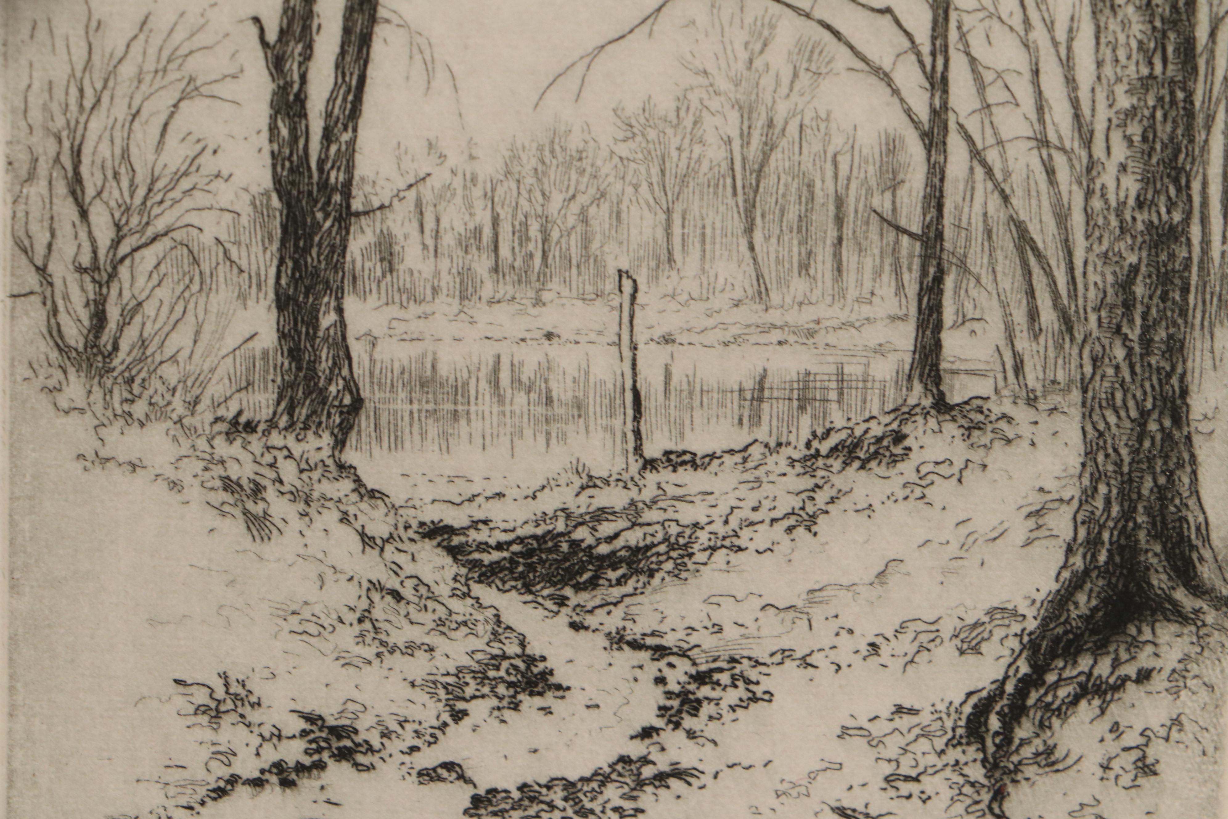 Lee Sturges Etching Prints, Early 20th Century