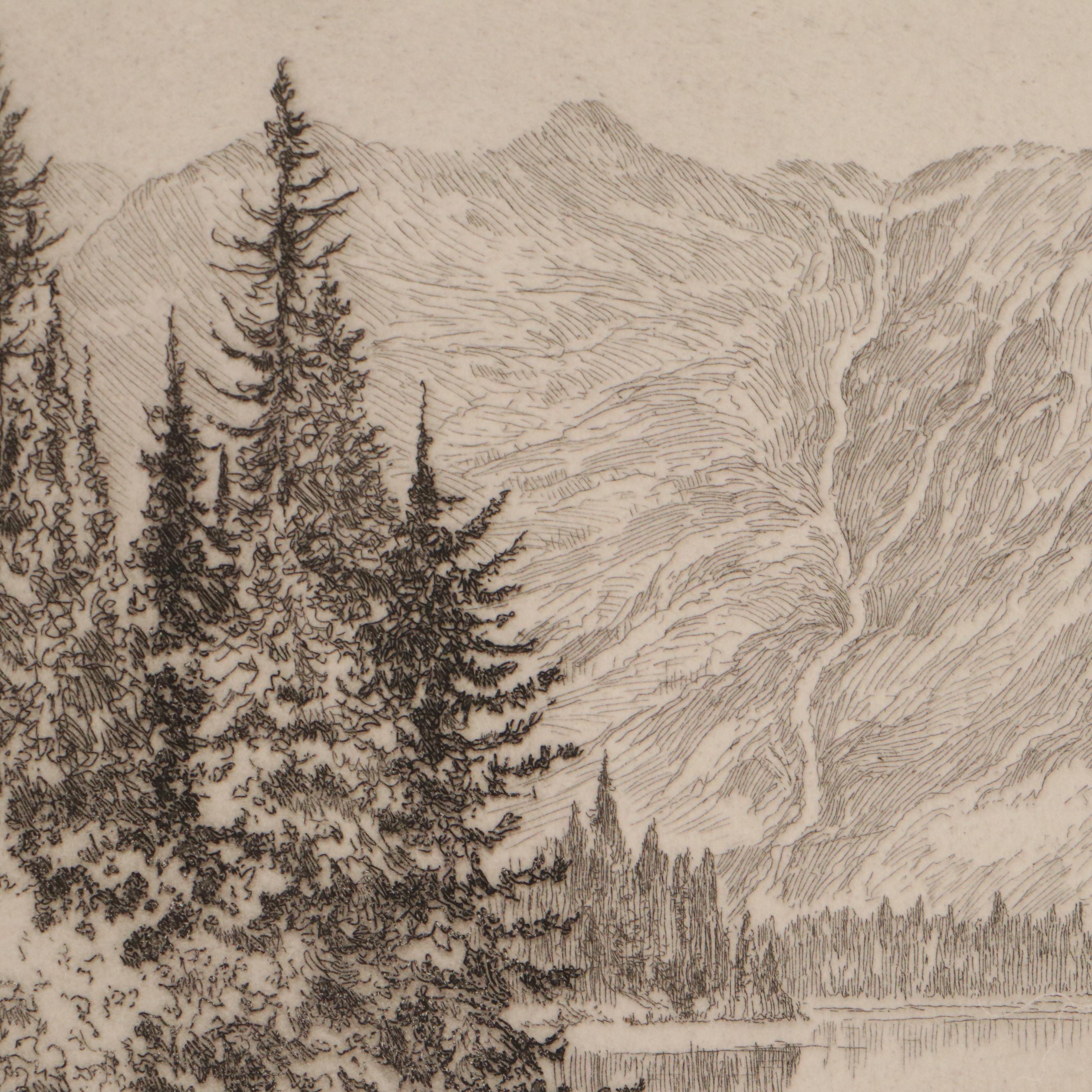 Lee Sturges Etching Prints, Early 20th Century