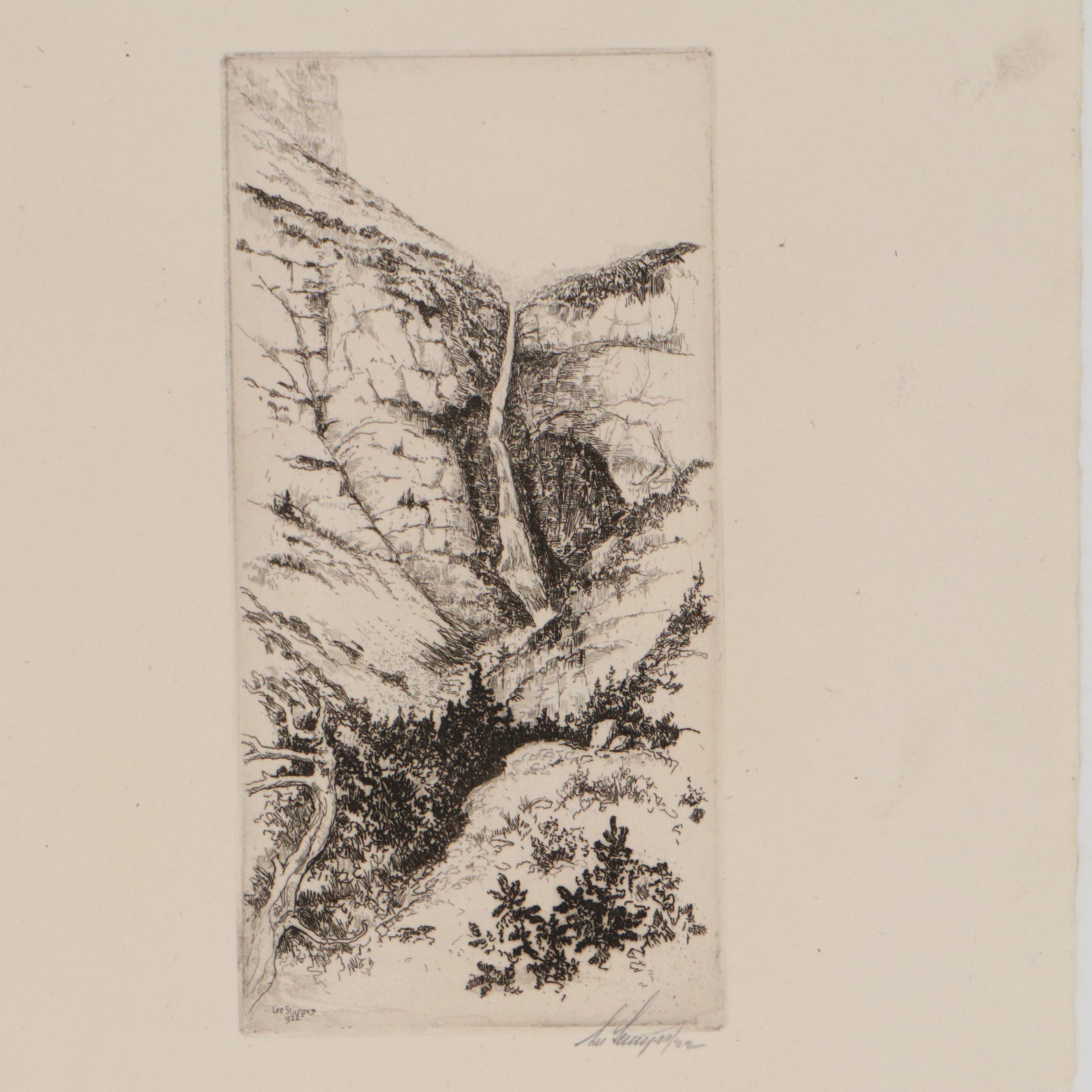 Lee Sturges Etching Prints, Early 20th Century