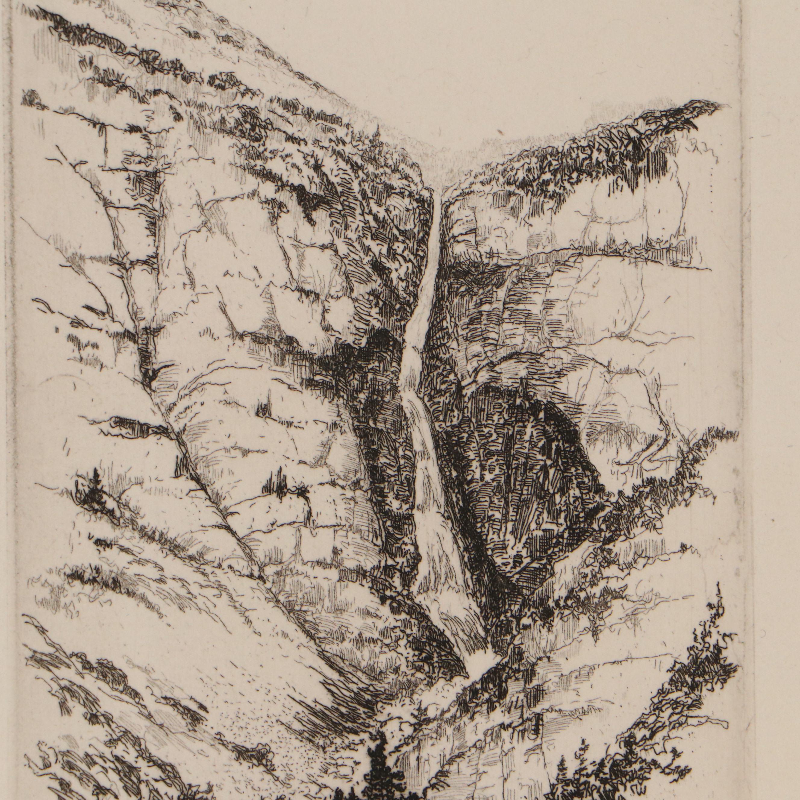 Lee Sturges Etching Prints, Early 20th Century