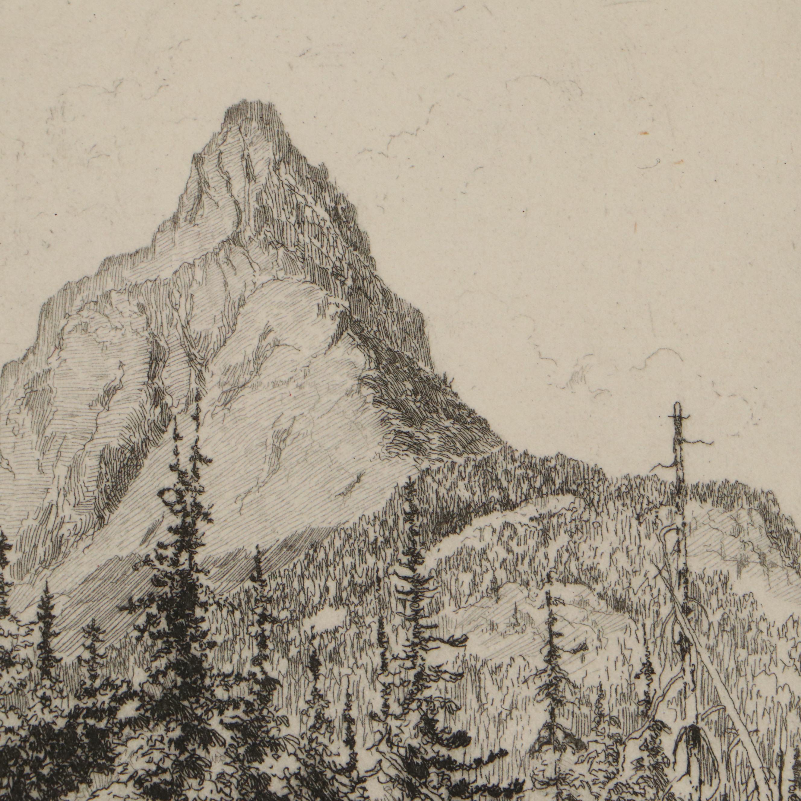 Lee Sturges Etching Prints, Early 20th Century