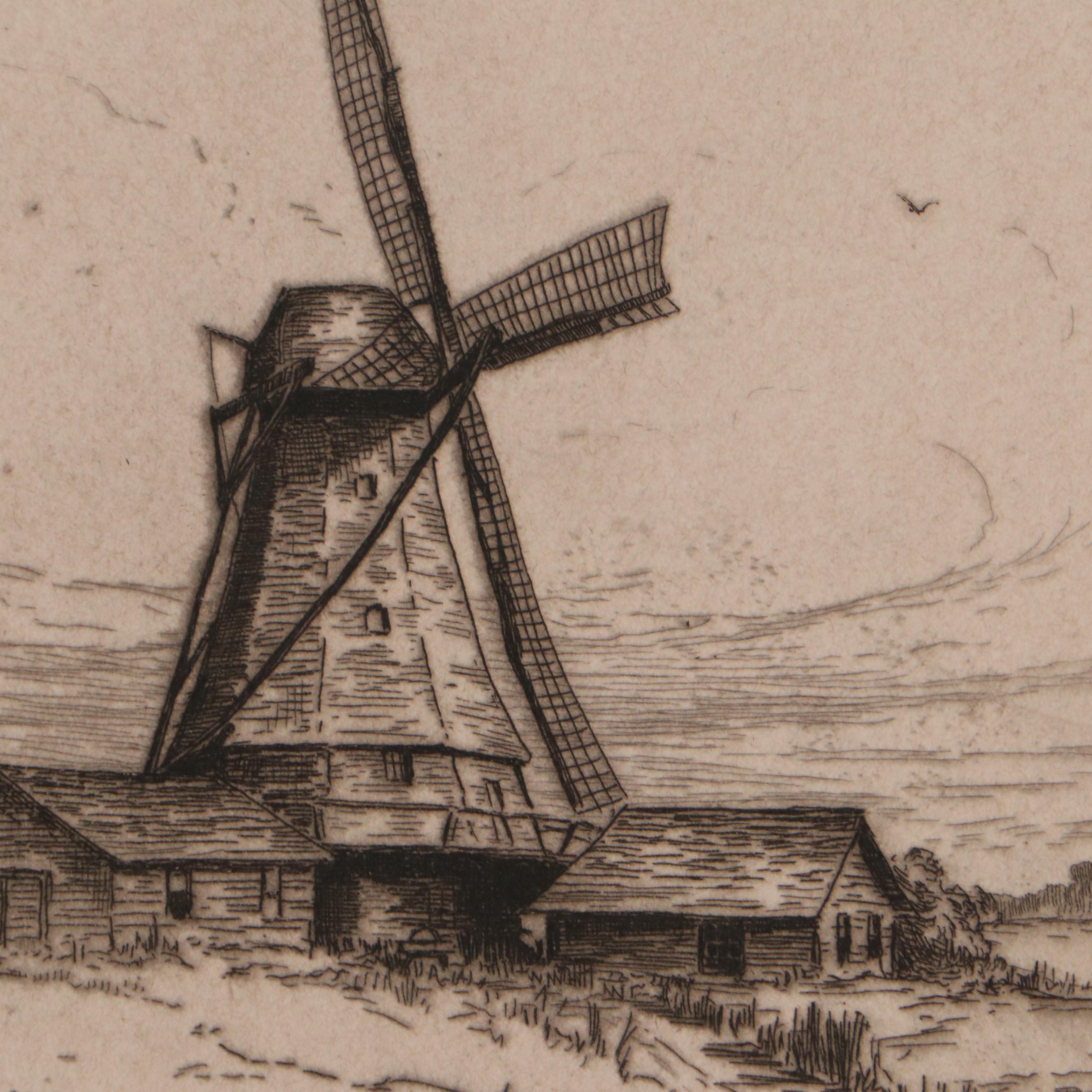 Lee Sturges Etching Prints, Early 20th Century