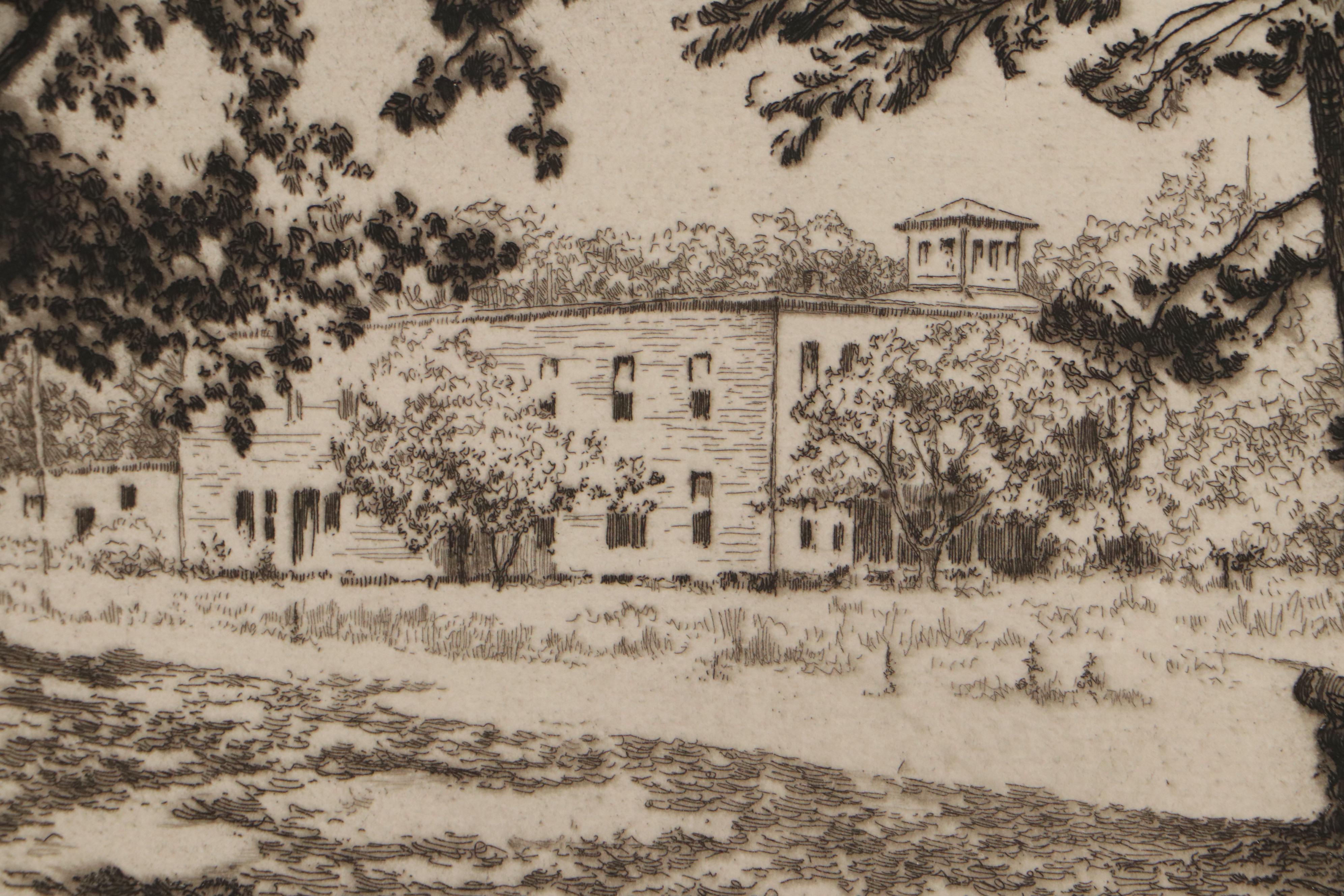 Lee Sturges Etching Prints, Early 20th Century