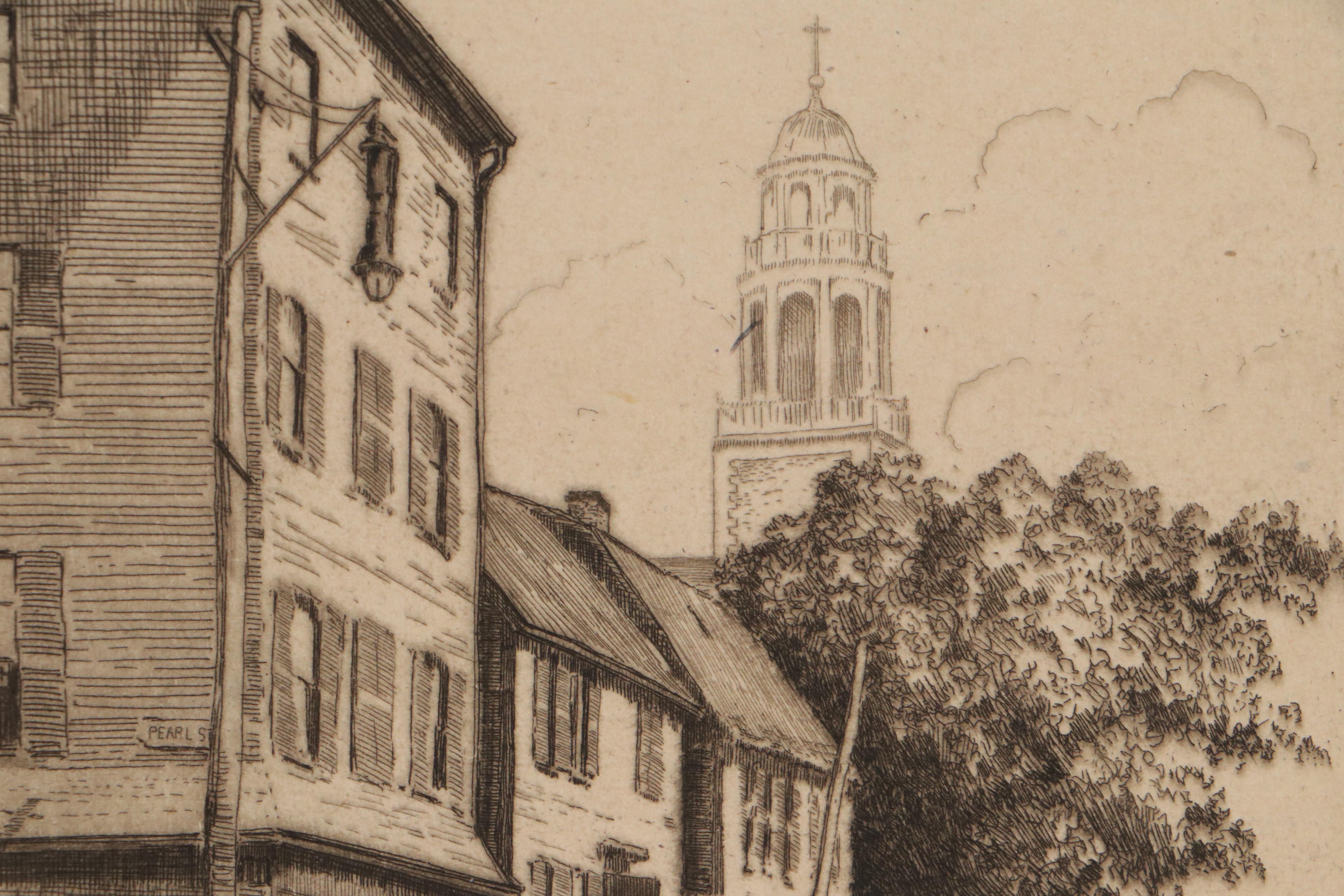 Lee Sturges Etching Prints, Early 20th Century