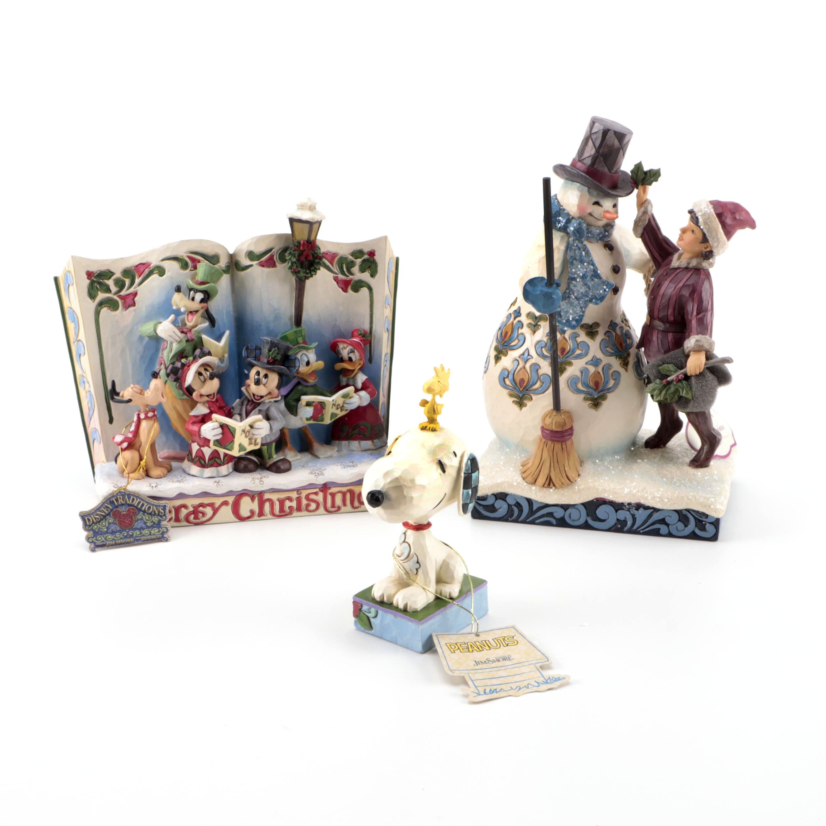 Jim Shore "Ring in Cheer" and Other Seasonal Figurines