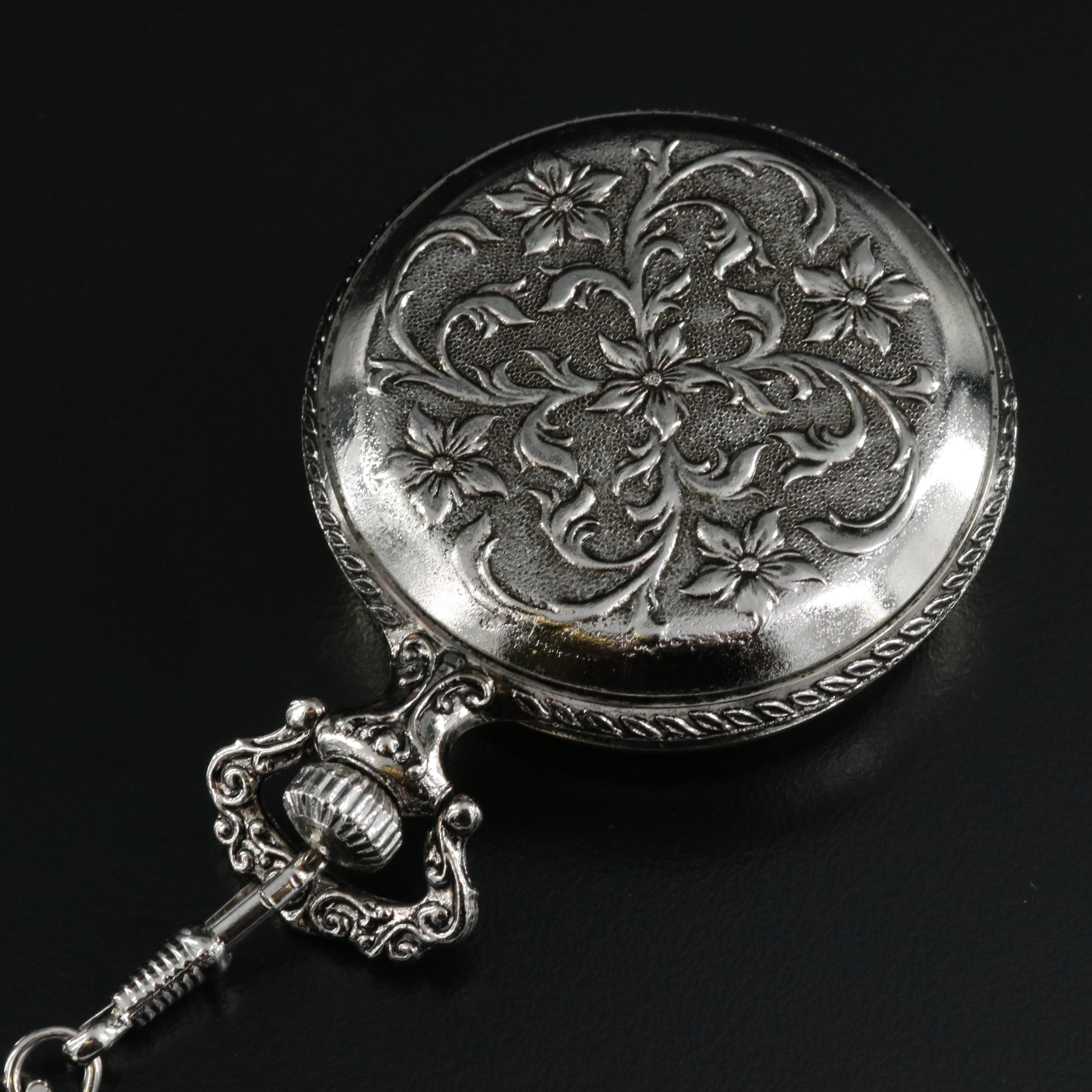 Westclox Mechanical Pocket Watch with Fob