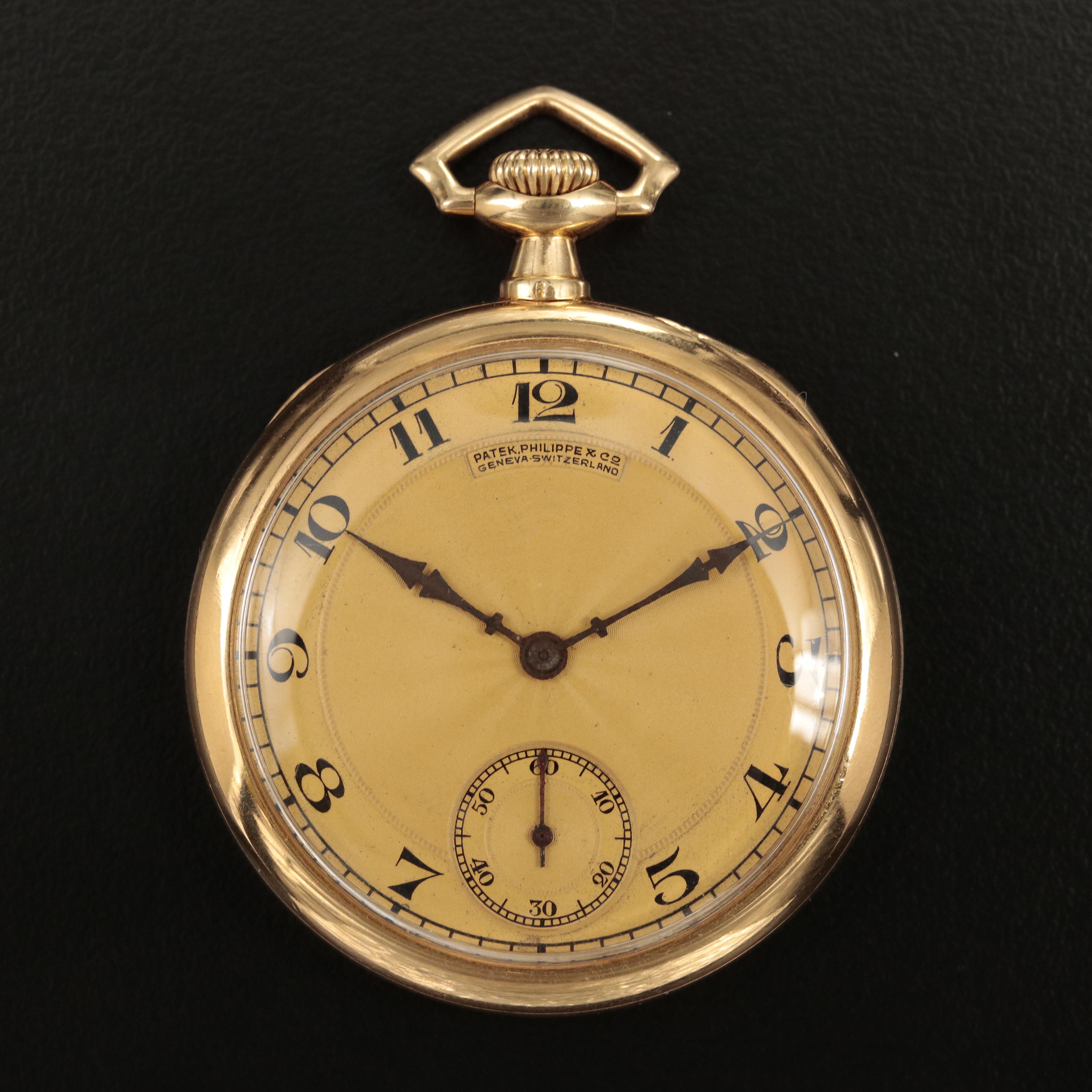 18K Patek Philippe Pocket Watch