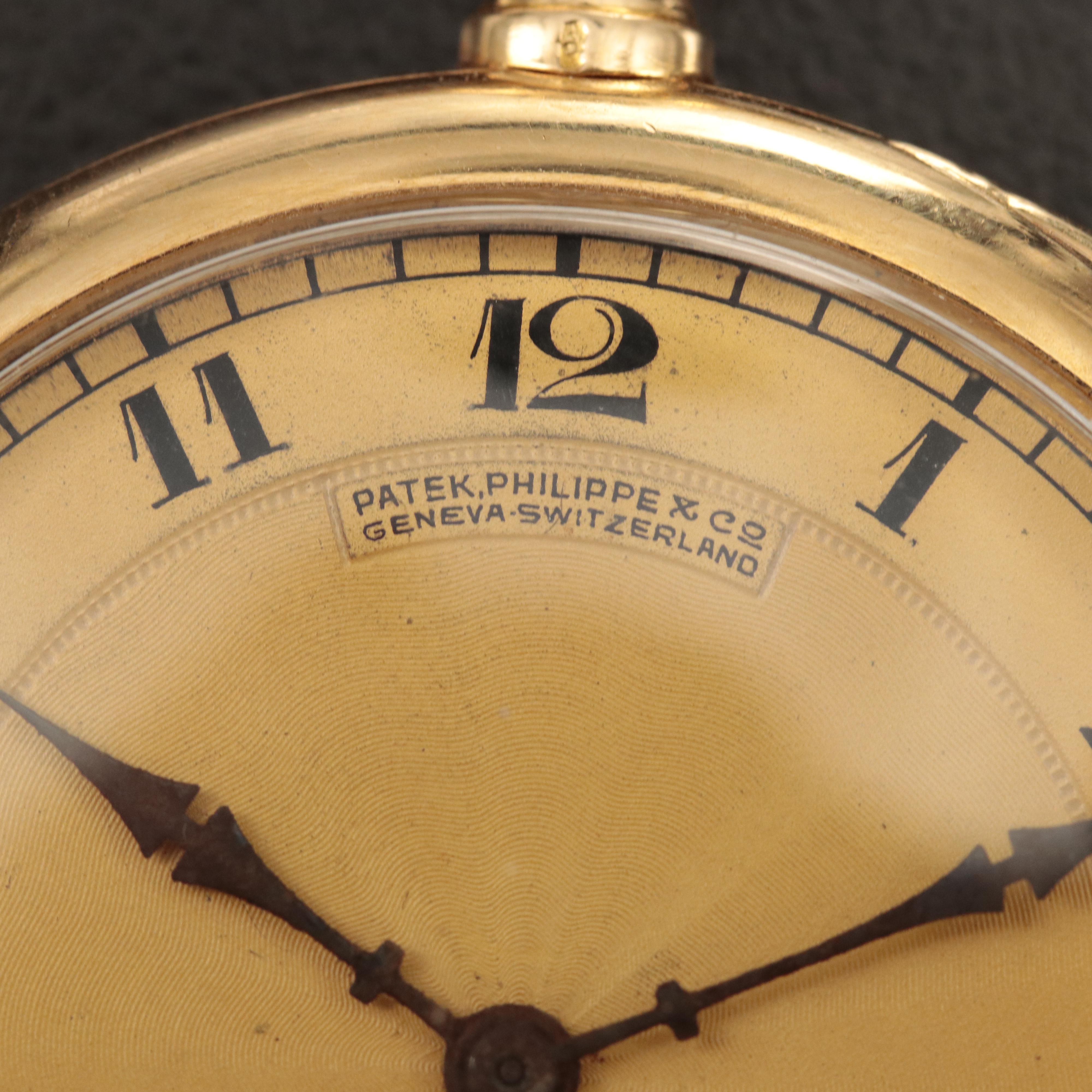 18K Patek Philippe Pocket Watch