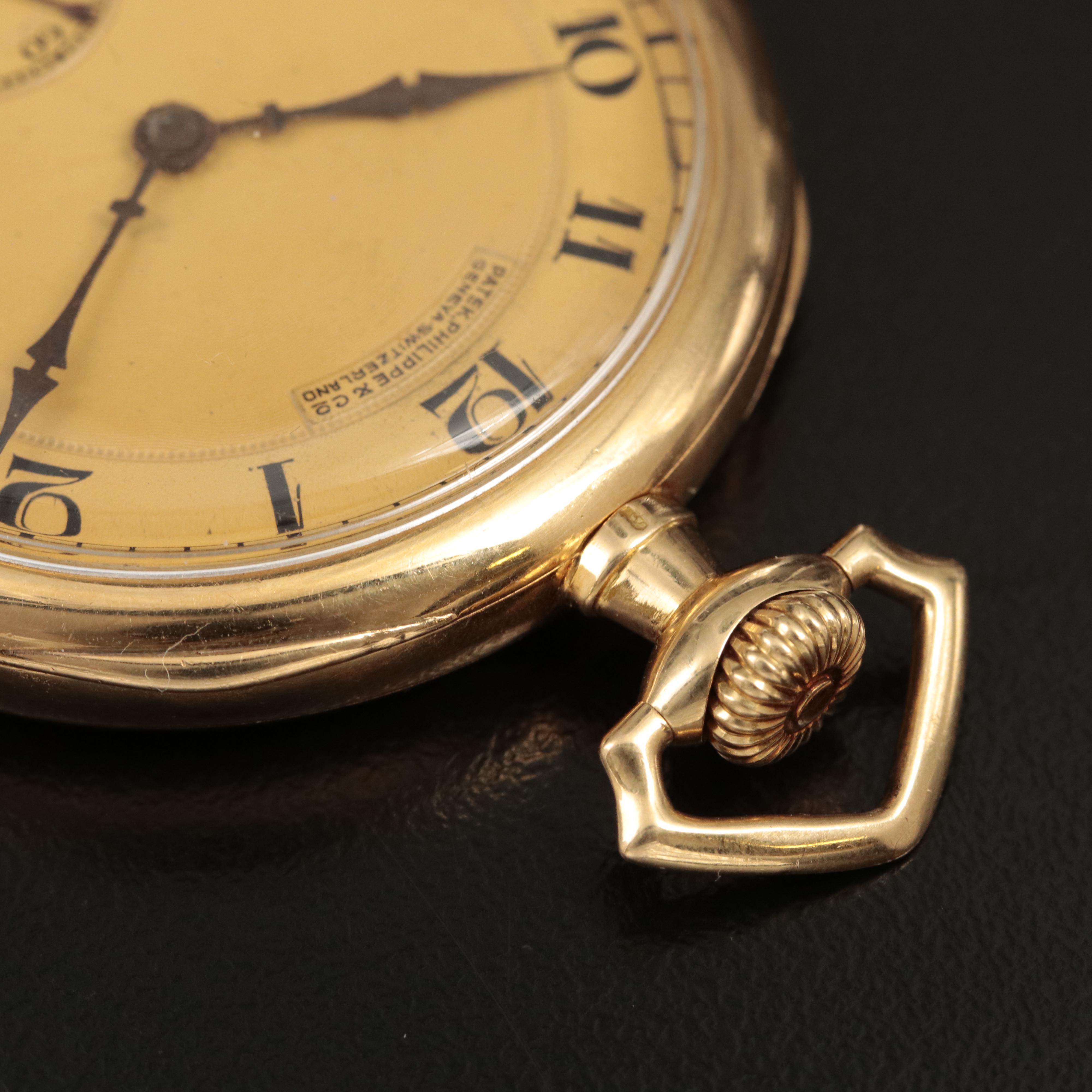 18K Patek Philippe Pocket Watch