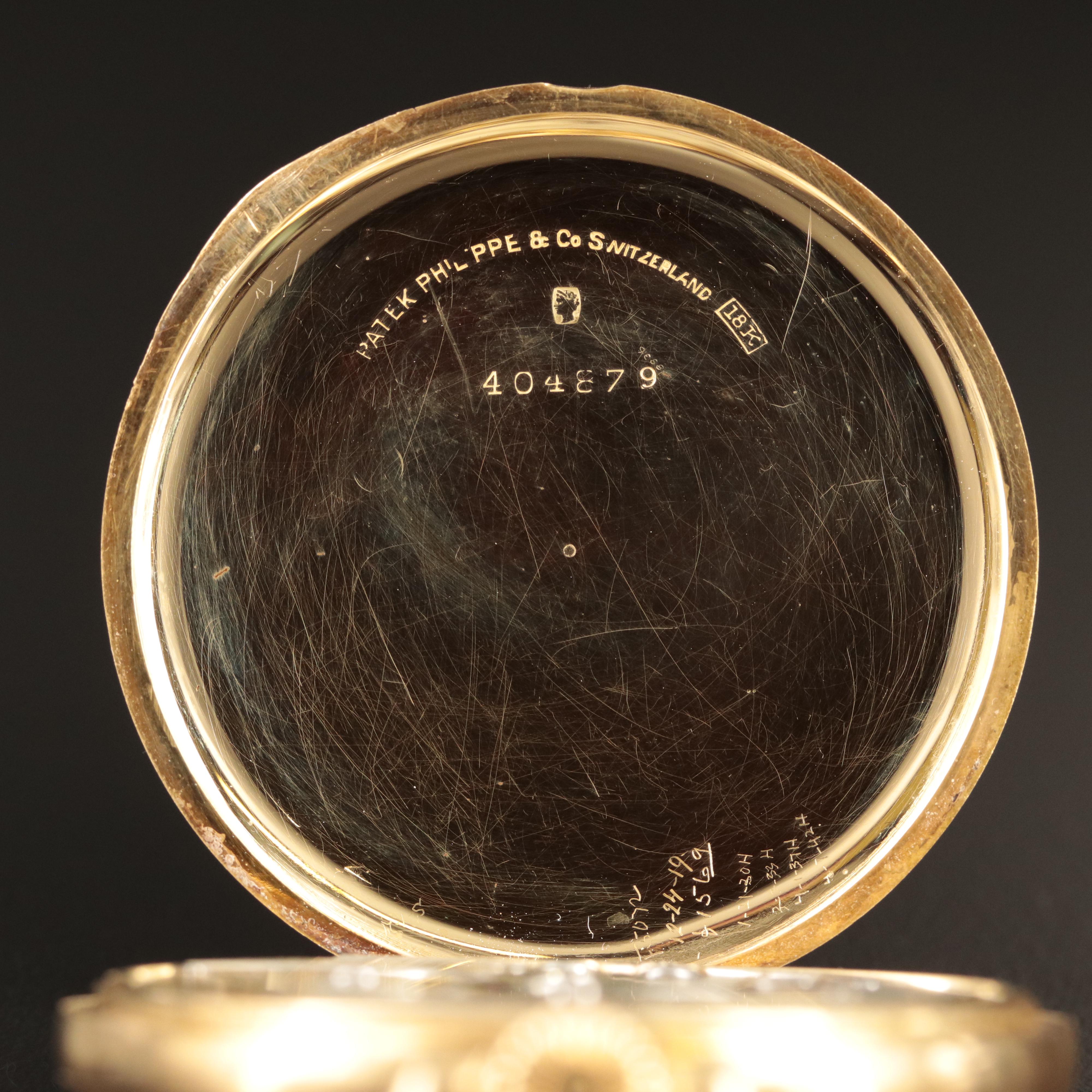 18K Patek Philippe Pocket Watch