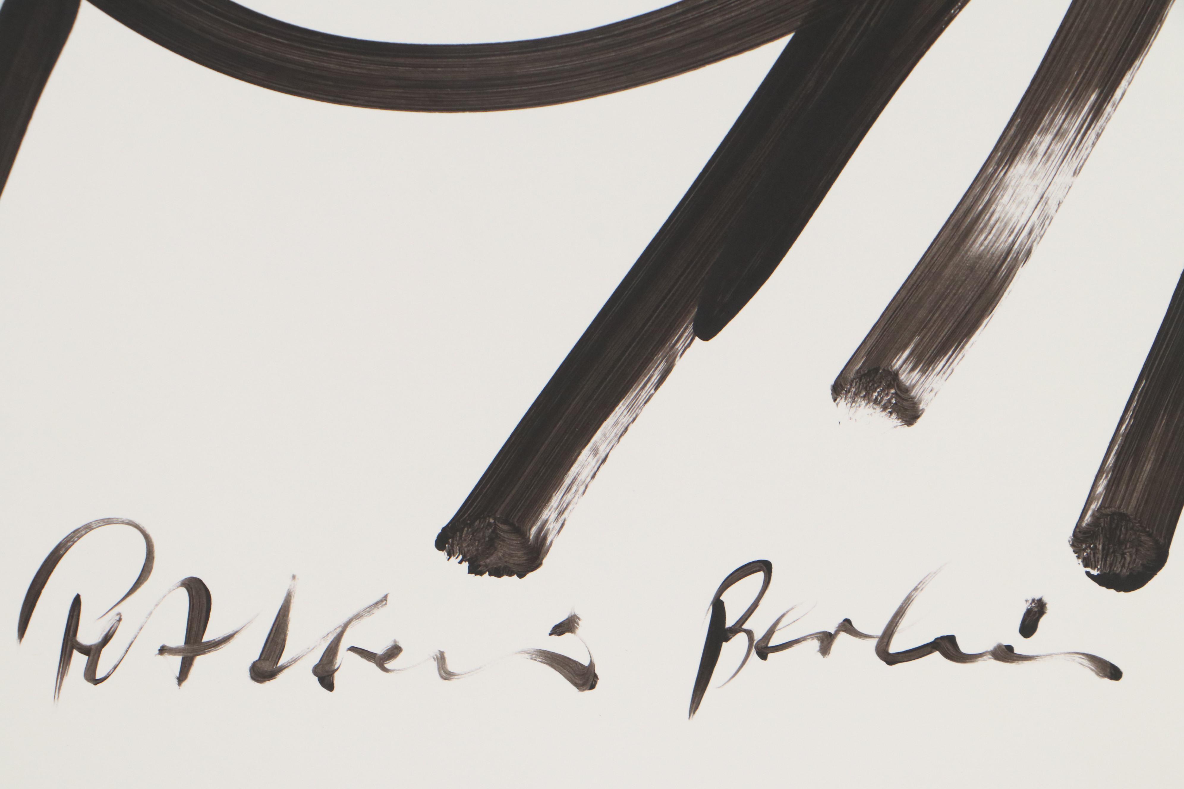 Peter Keil Abstract Portrait Acrylic Painting