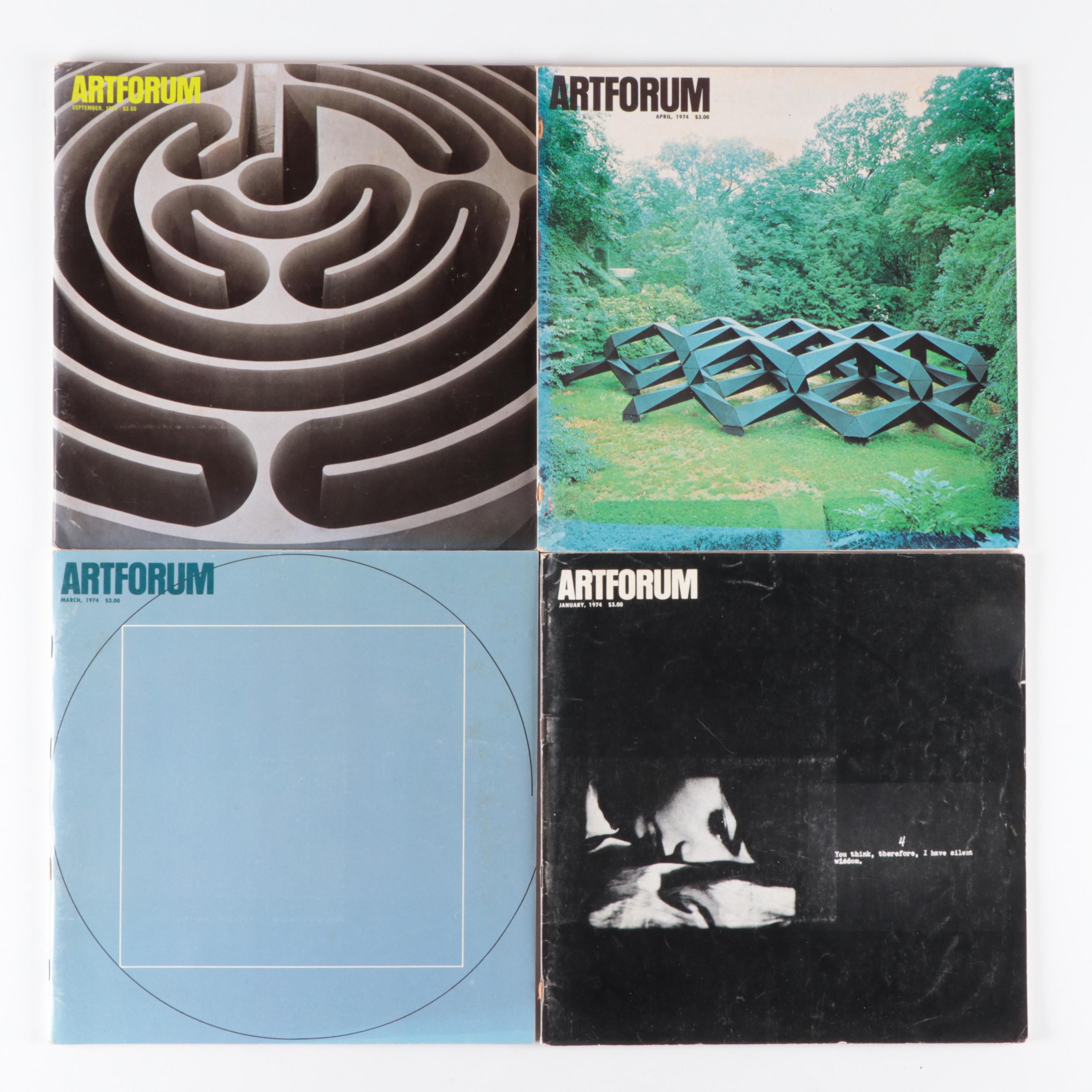 "Artforum" Art Magazine Collection