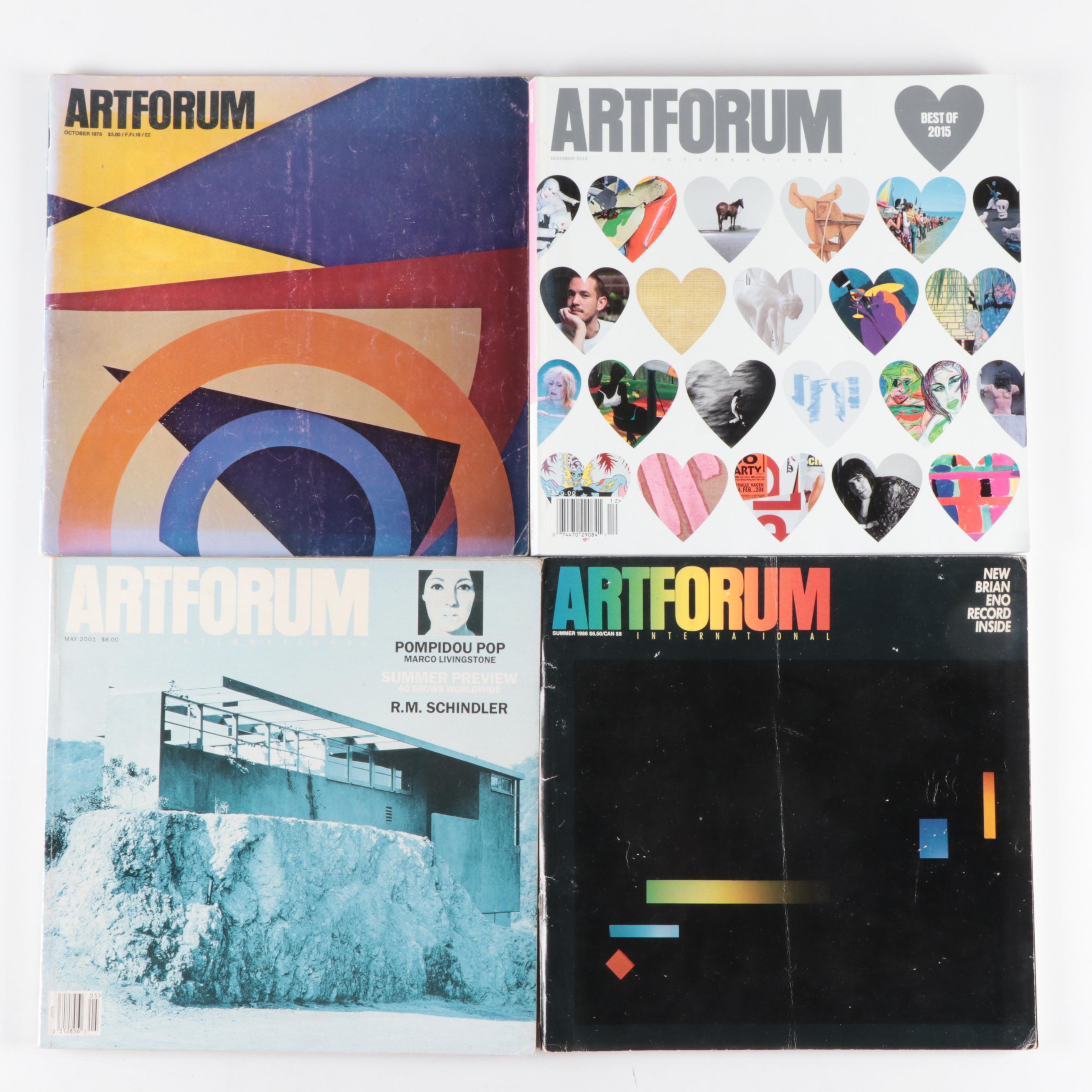 "Artforum" Art Magazine Collection