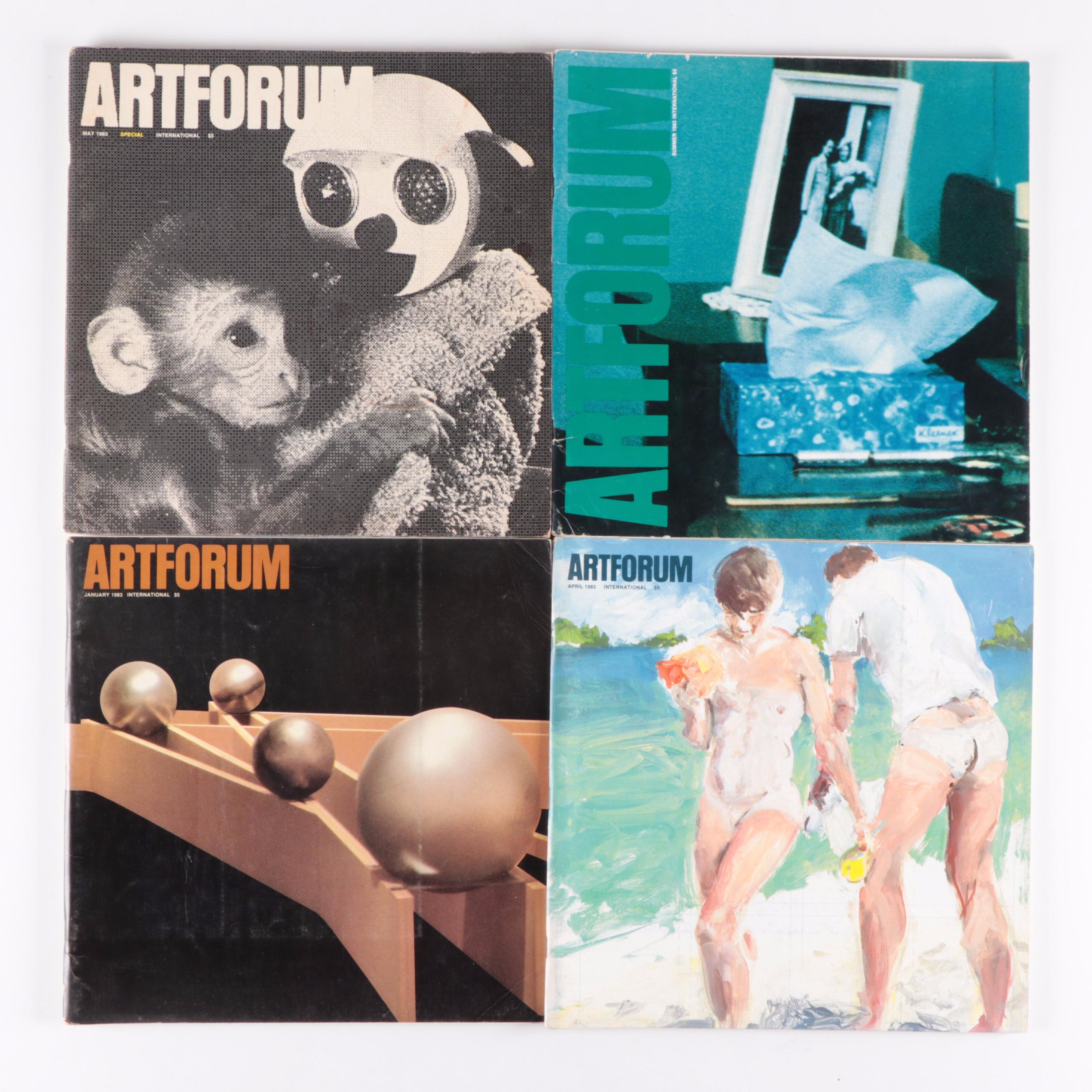 "Artforum" Art Magazine Collection