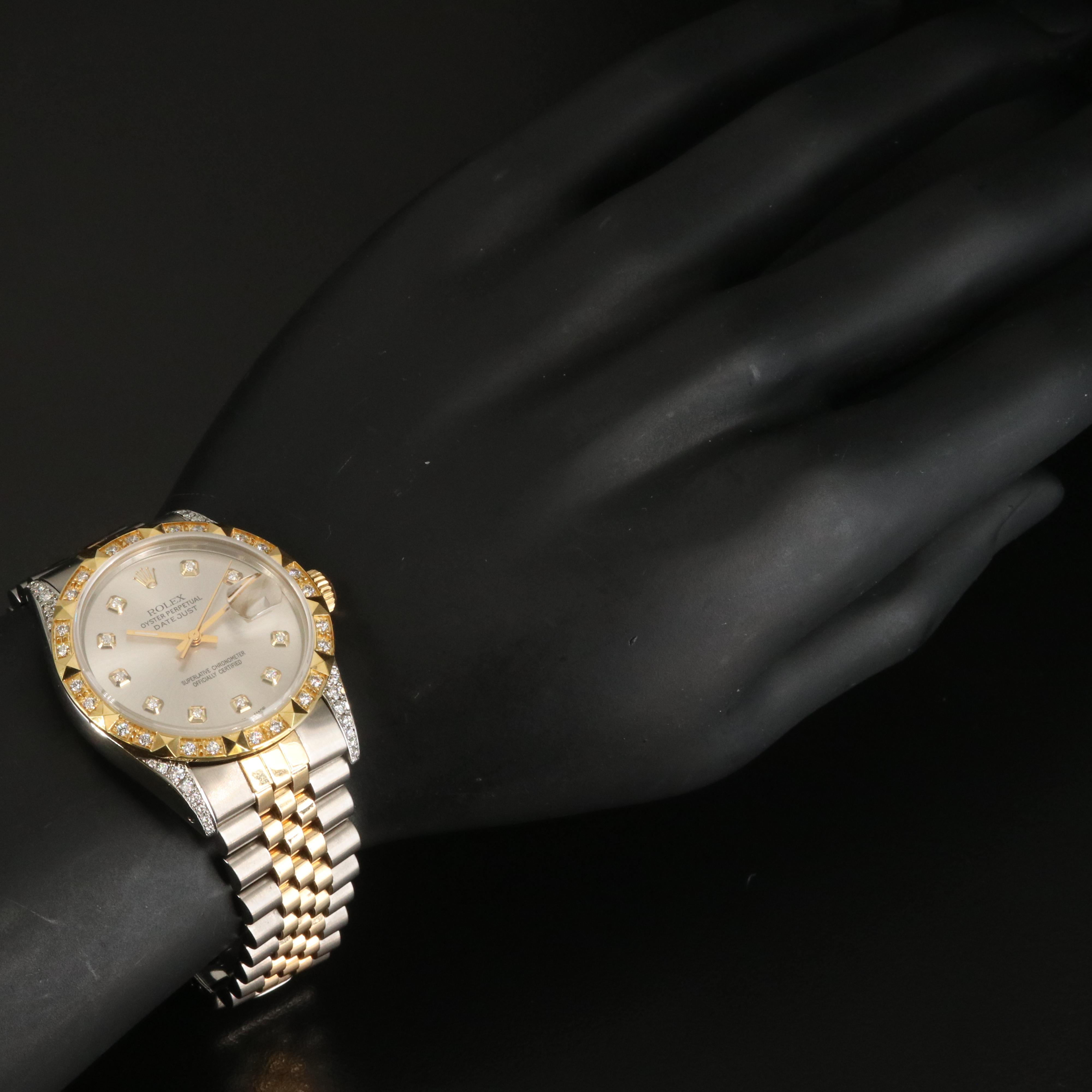 1985 Rolex 1.04 CTW Diamond Datejust Watch