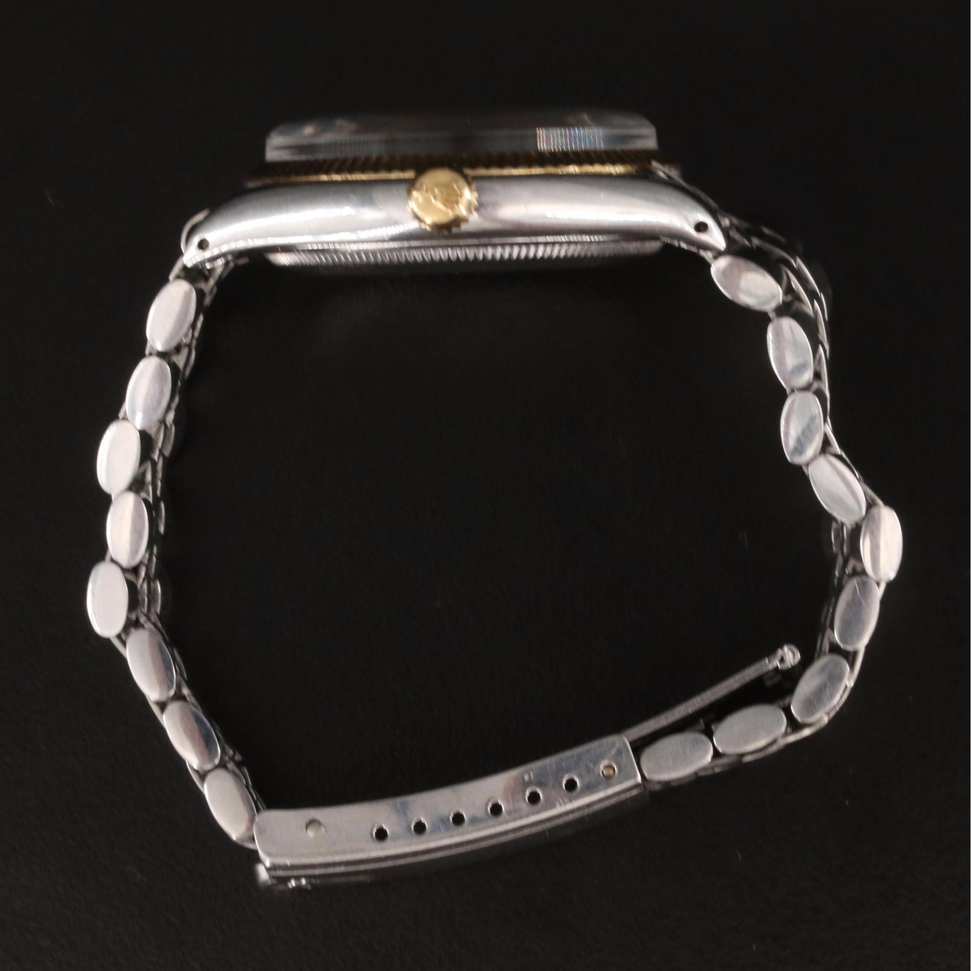 1956 Rolex Oyster Perpetual 14K and Stainless Steel Watch