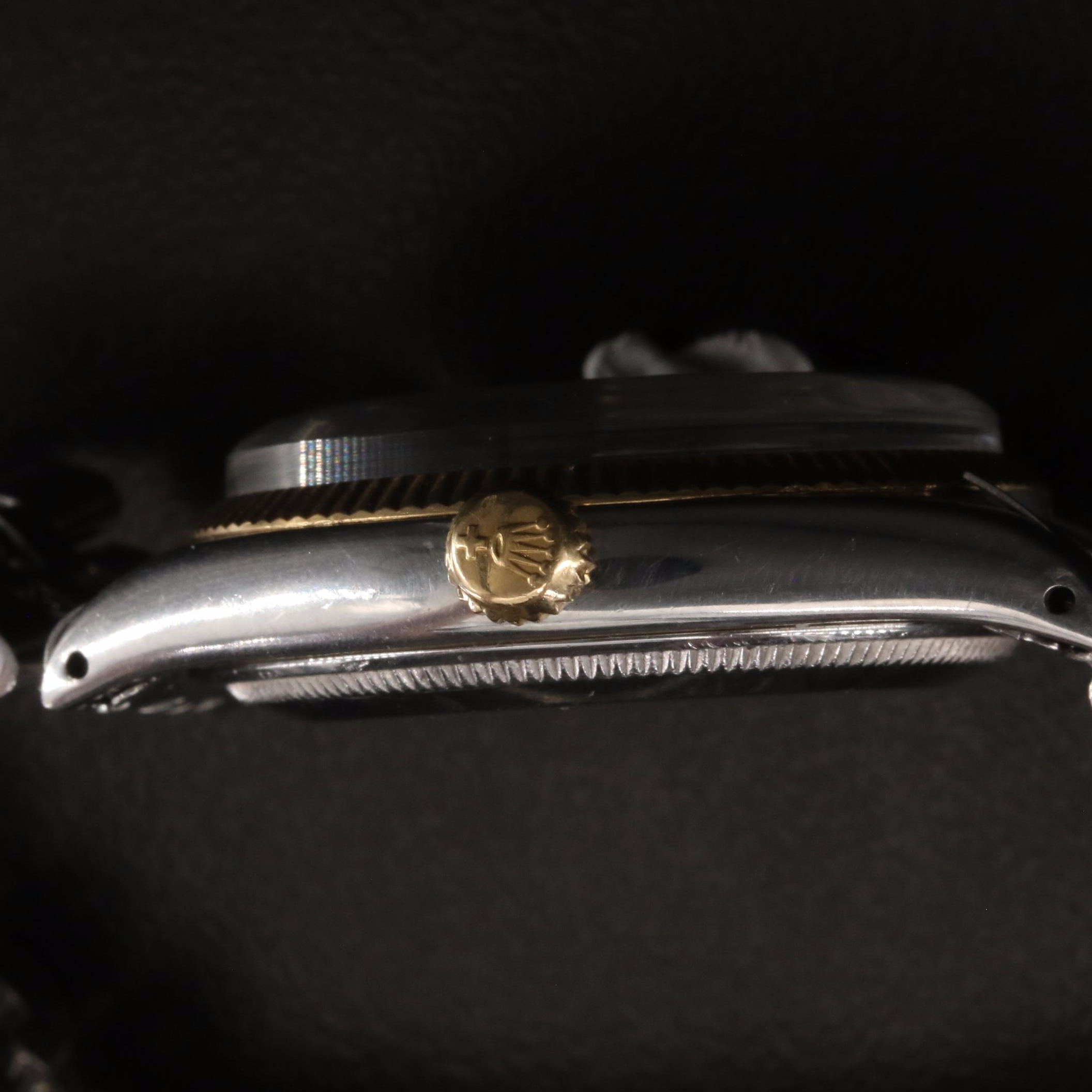 1956 Rolex Oyster Perpetual 14K and Stainless Steel Watch