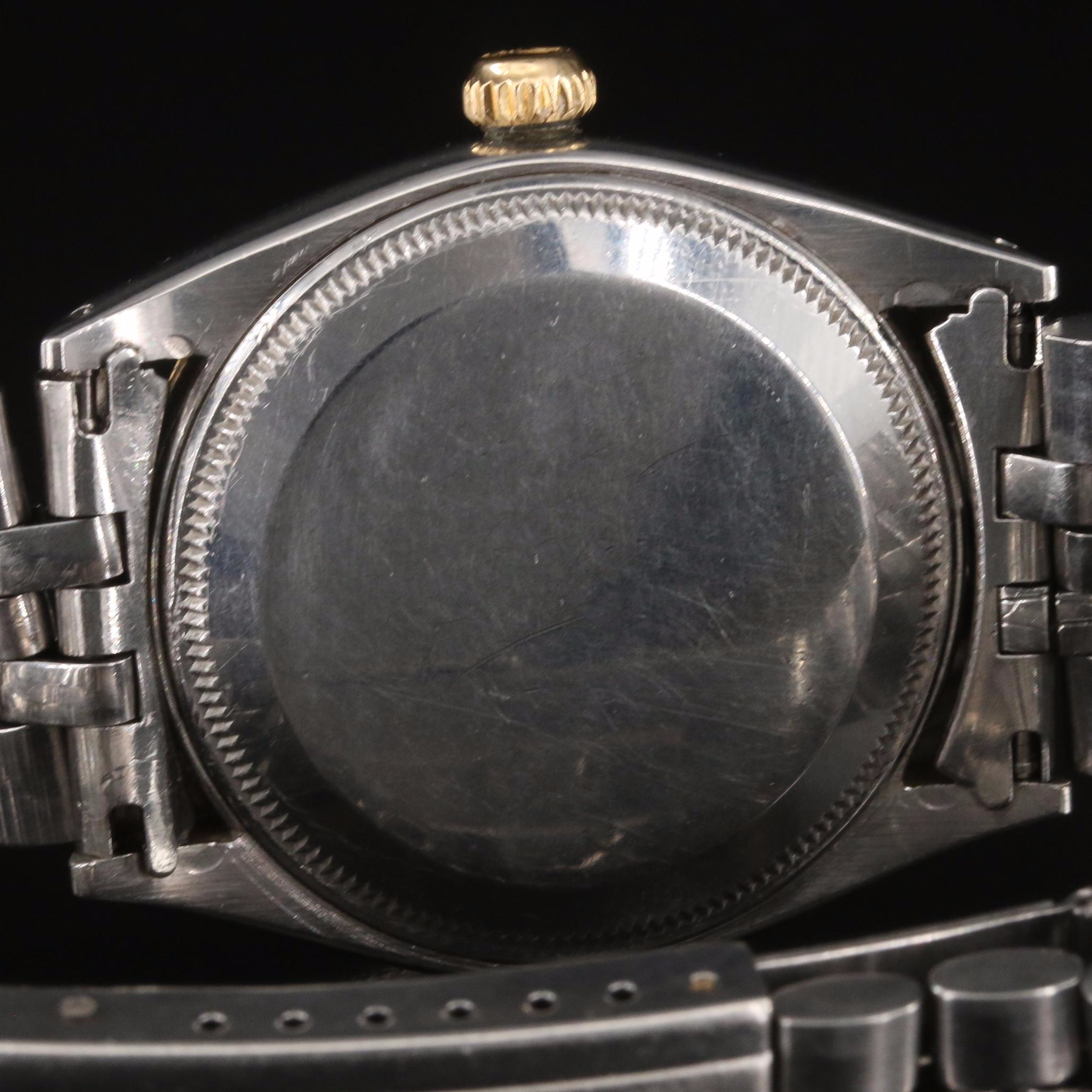1956 Rolex Oyster Perpetual 14K and Stainless Steel Watch