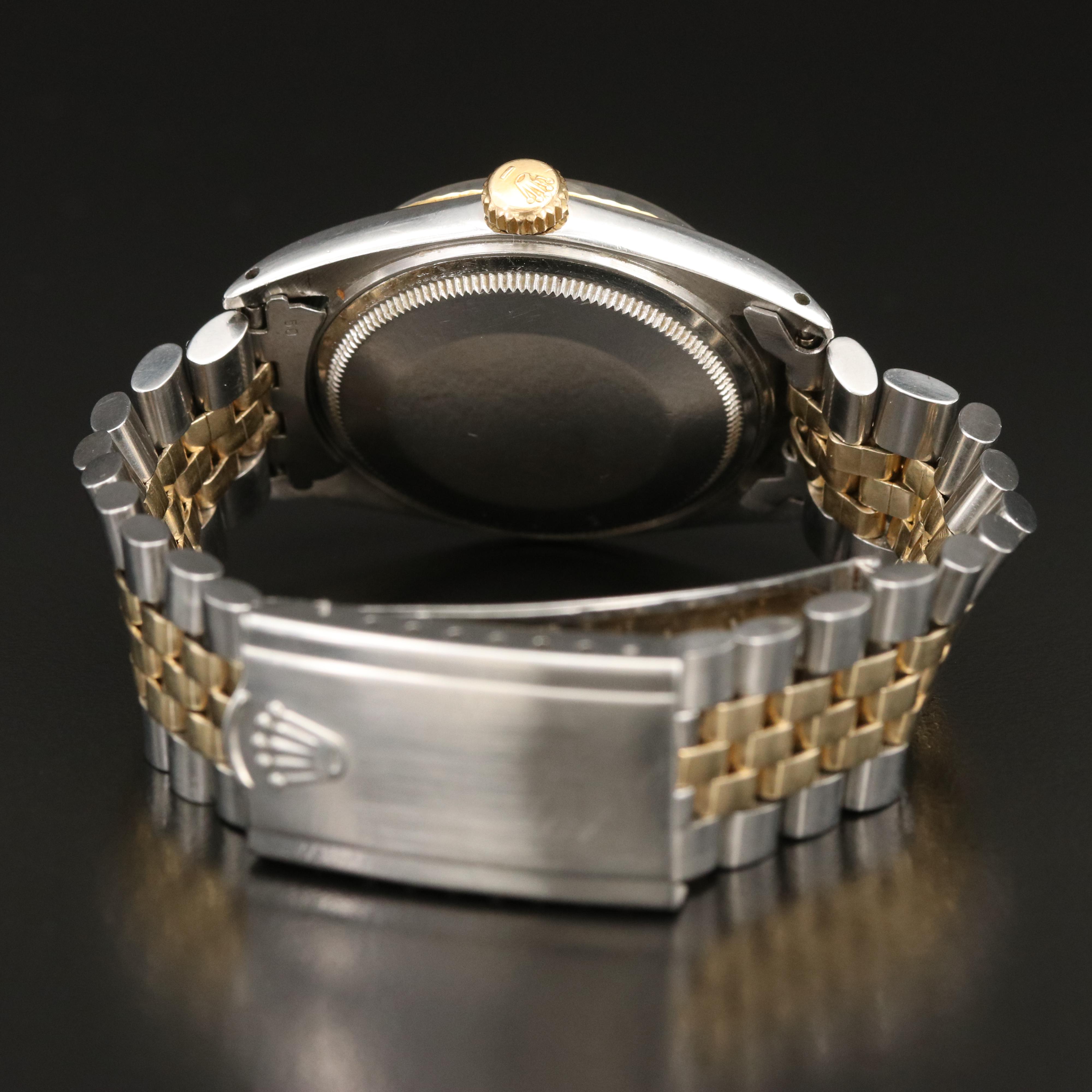 1968 Rolex Oyster Perpetual Datejust Pie Pan Dial Watch