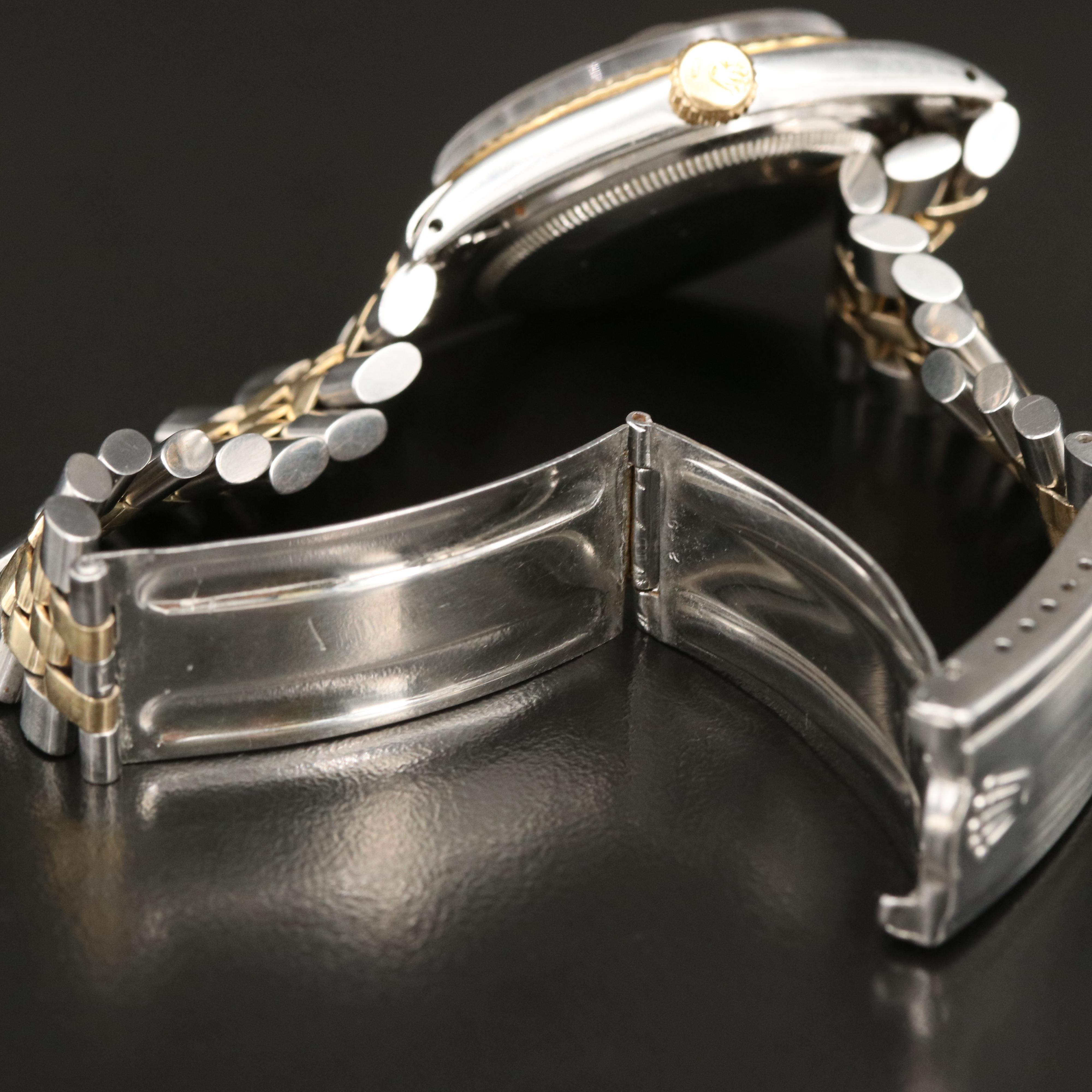 1968 Rolex Oyster Perpetual Datejust Pie Pan Dial Watch