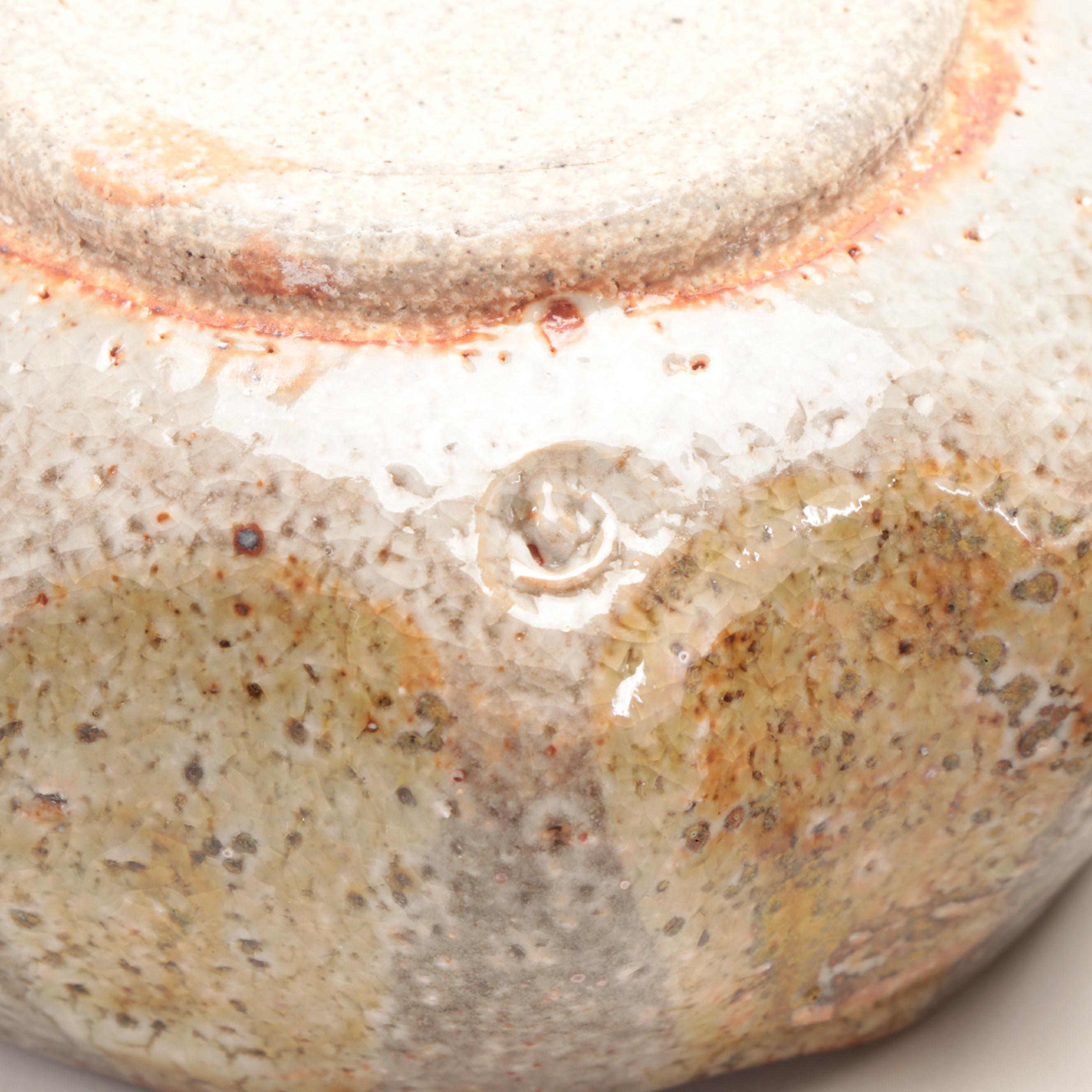 Studio Pottery Glazed Sake Gourd with Sake Cups, Soy Dishes and Matcha Chawans