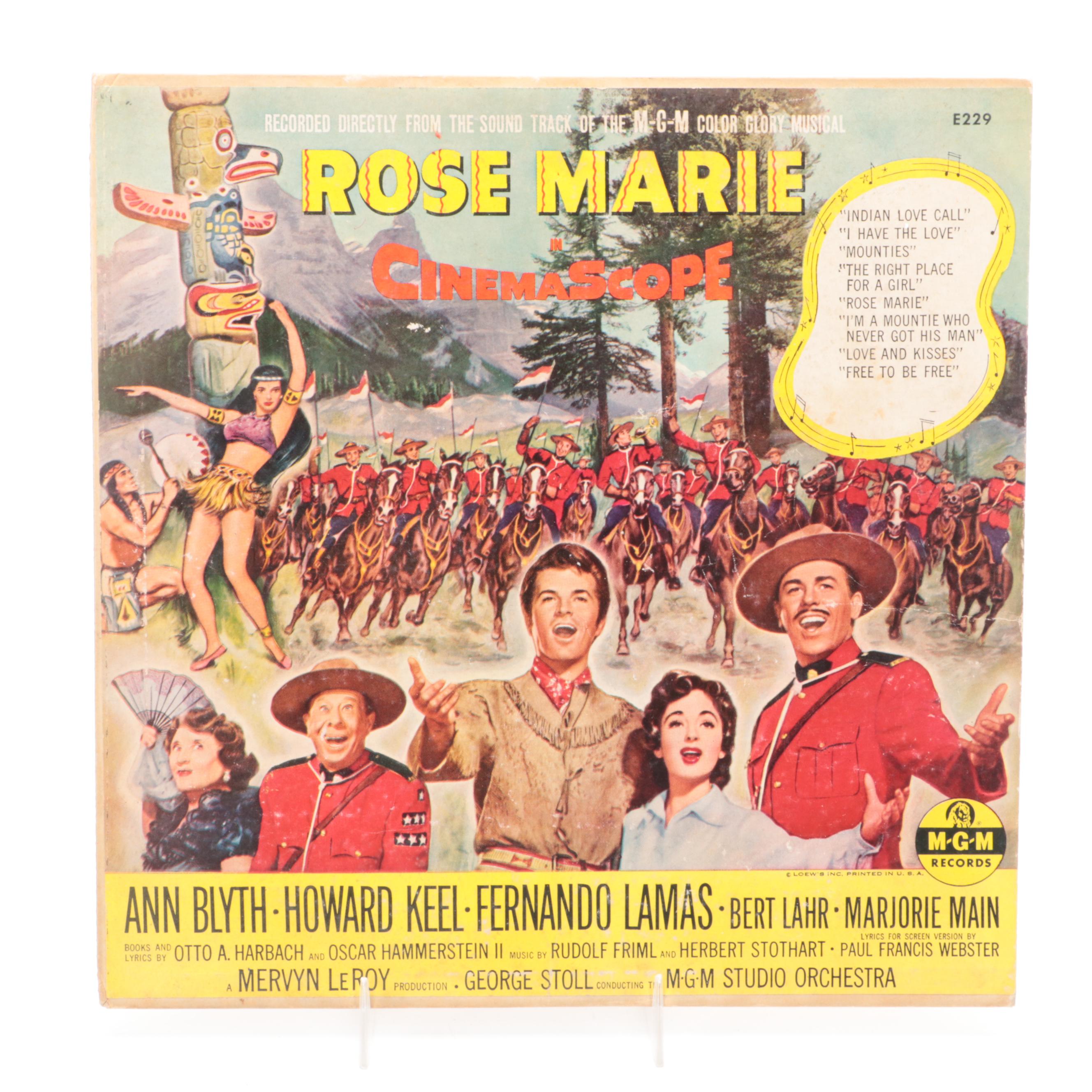 Doris Day and Howard Keel "Calamity Jane" and Other Soundtrack Vinyl Records