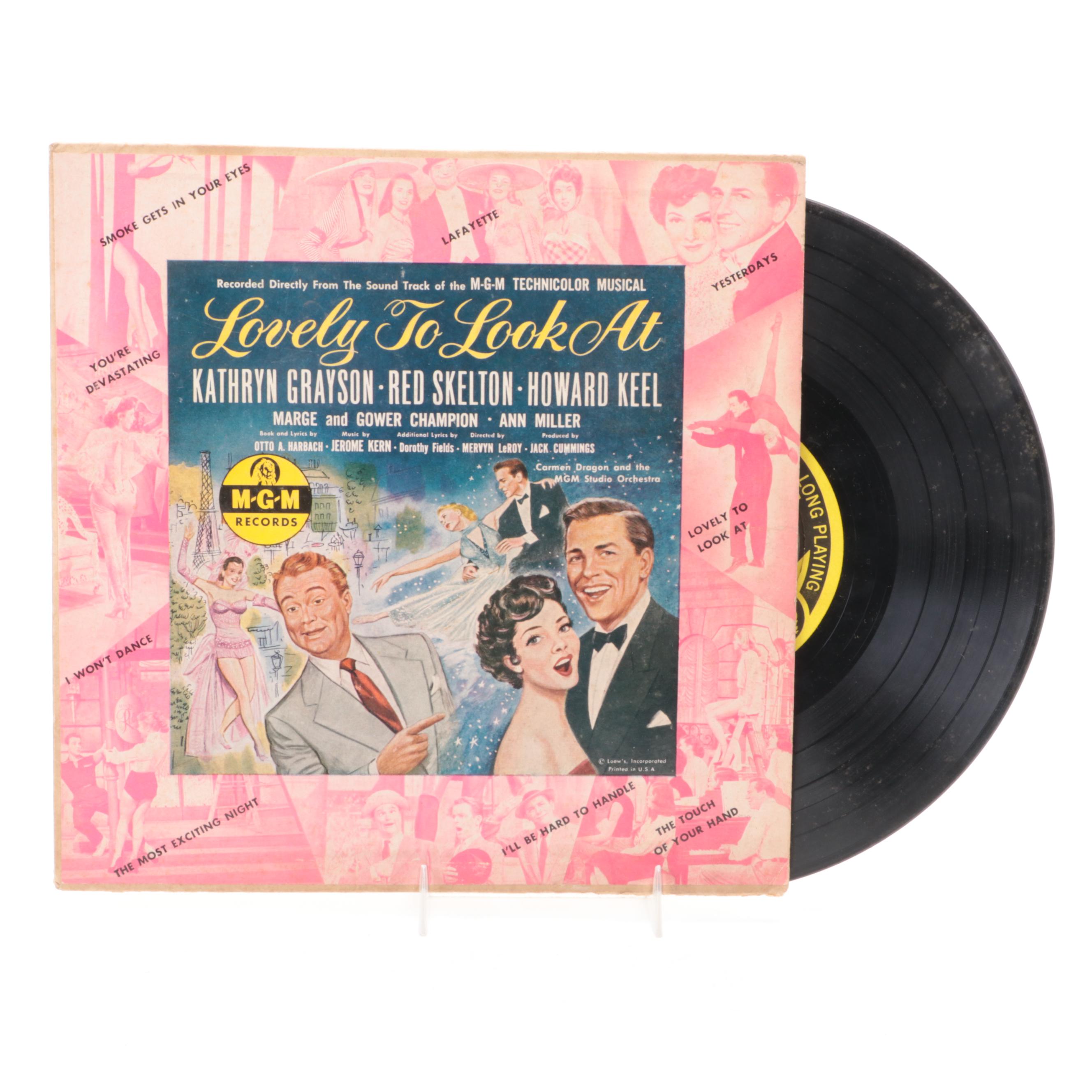 Doris Day and Howard Keel "Calamity Jane" and Other Soundtrack Vinyl Records