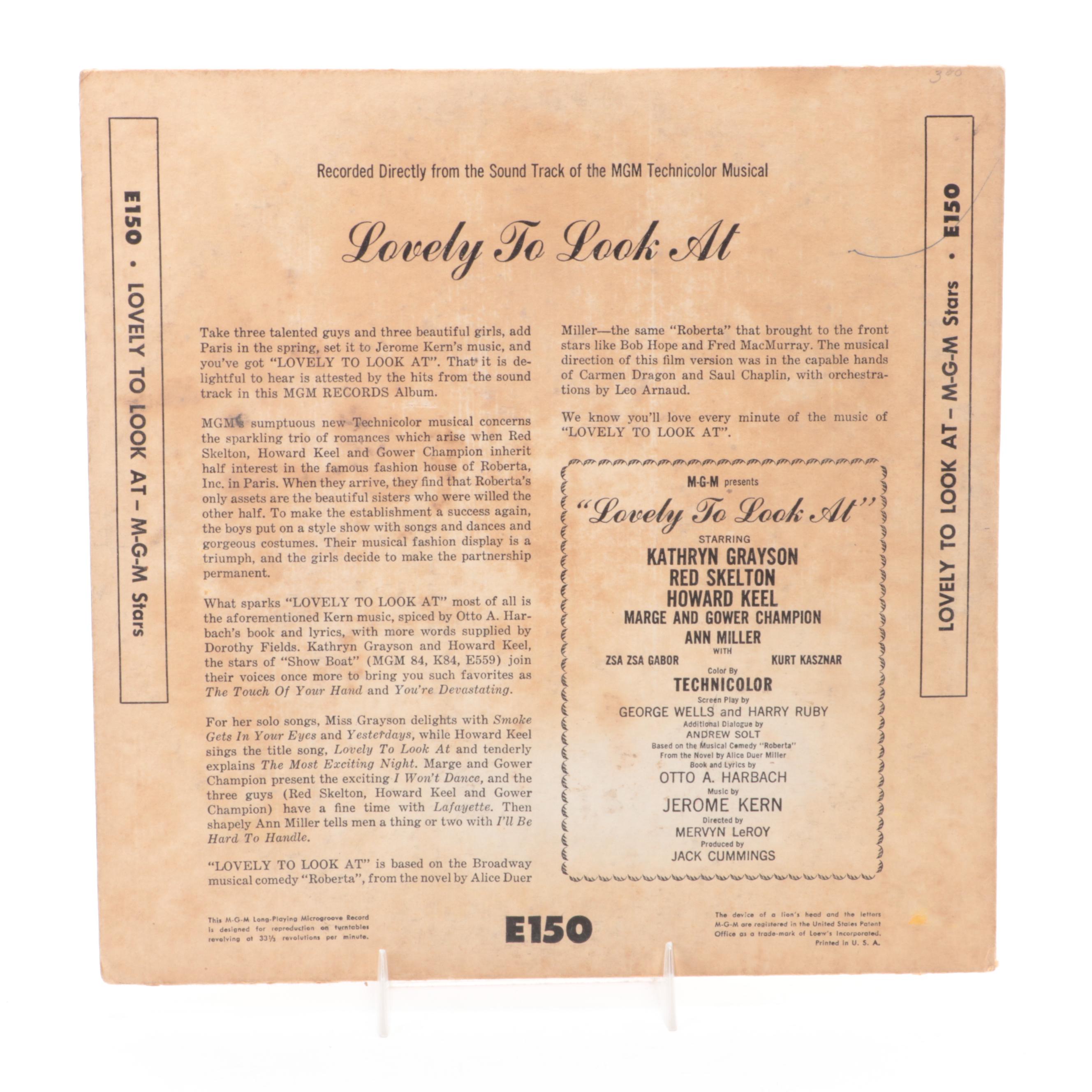 Doris Day and Howard Keel "Calamity Jane" and Other Soundtrack Vinyl Records