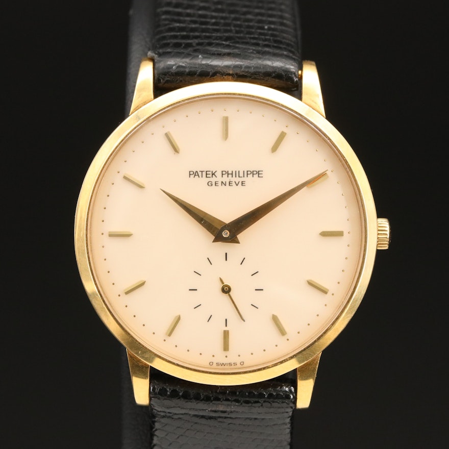 18K Patek Philippe Sigma Dial Wristwatch